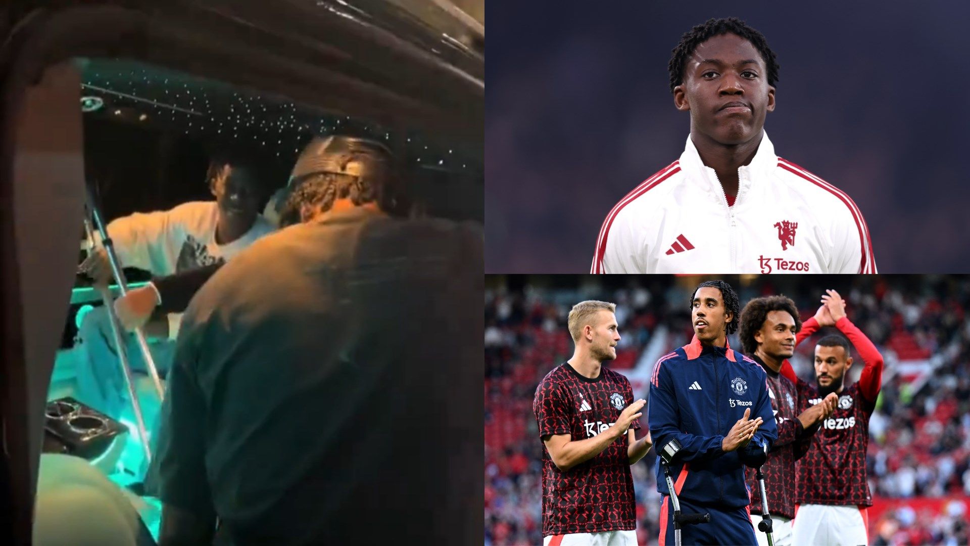 Kobbie Mainoo Leny Yoro Man Utd
