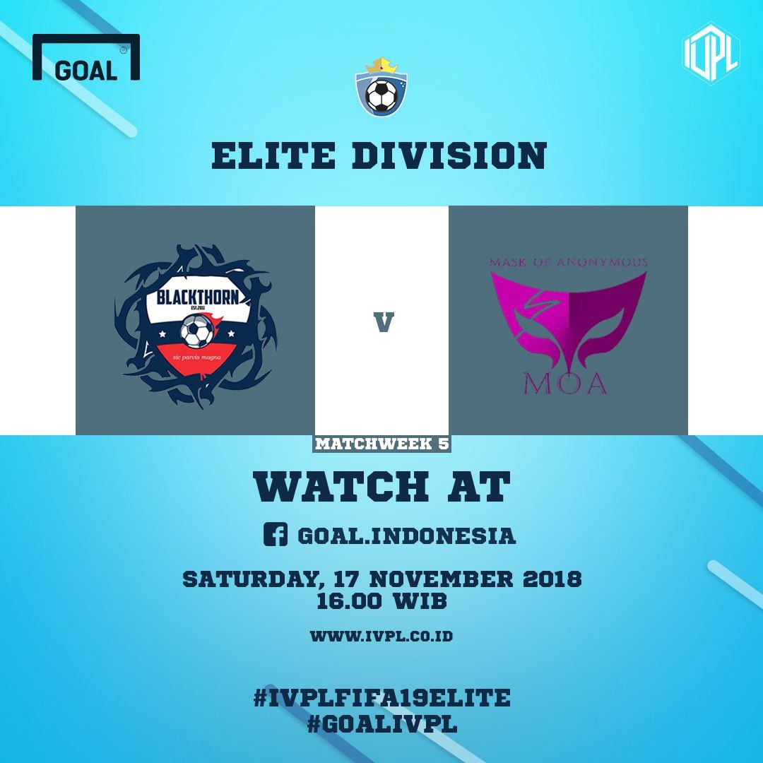 Jadwal Gameweek 5 IVPL 2018