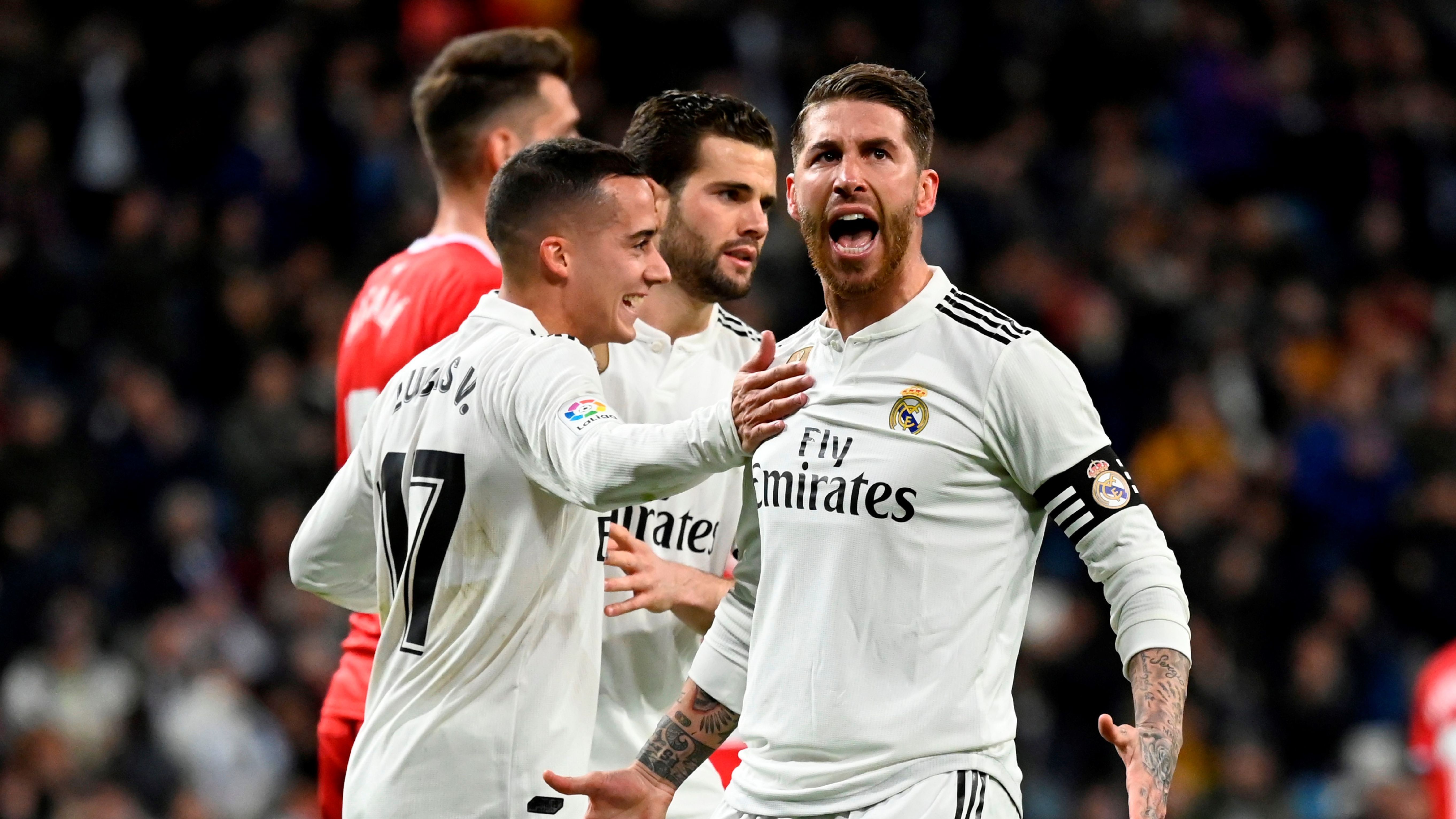 Sergio Ramos Real Madrid Girona Copa del Rey 24012019