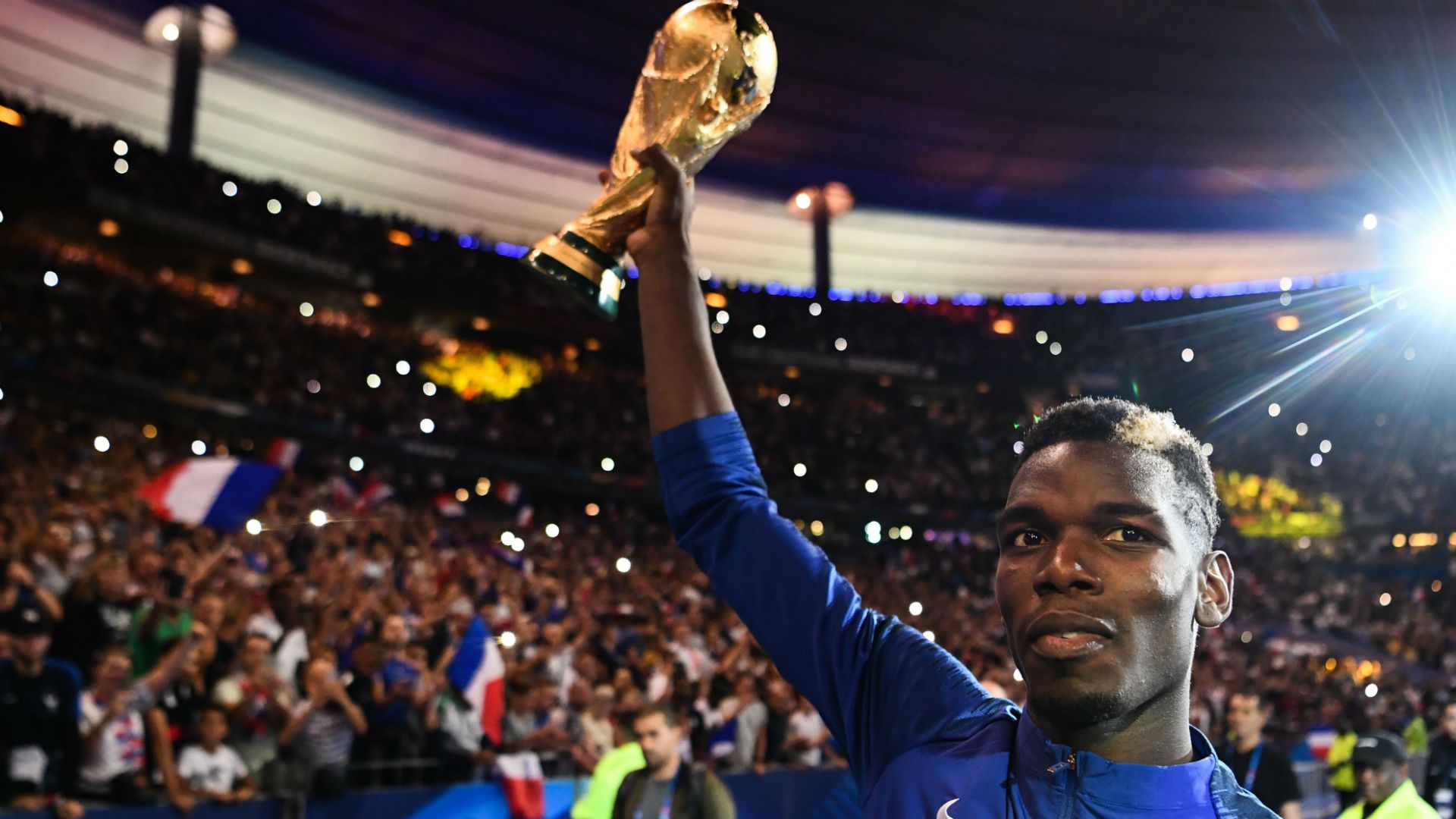 Paul Pogba France celebrations
