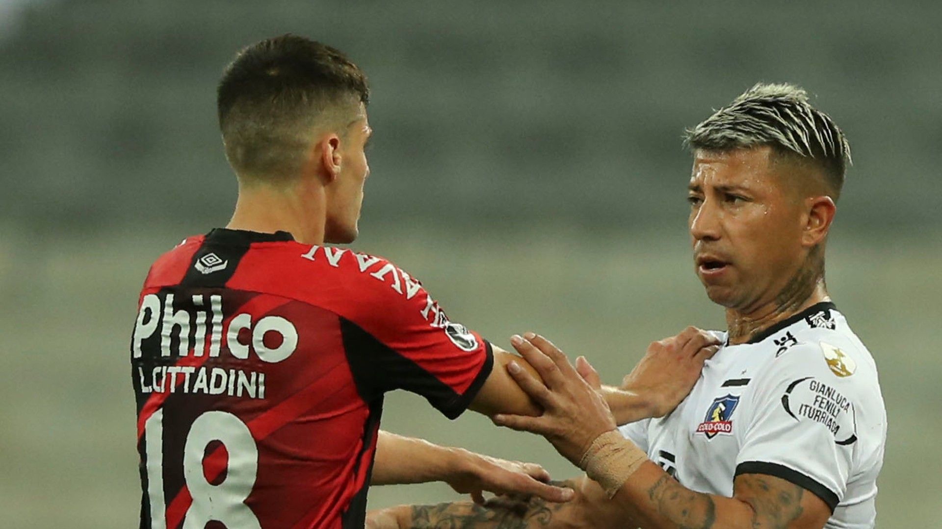 130920 Colo Colo Paranaense Léo Cittadini Leo Valencia