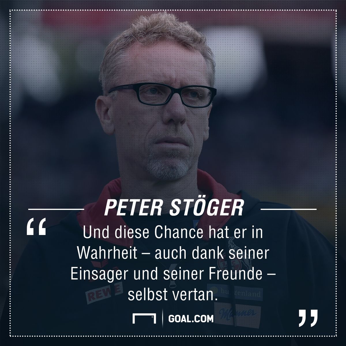 GFX Peter Stöger