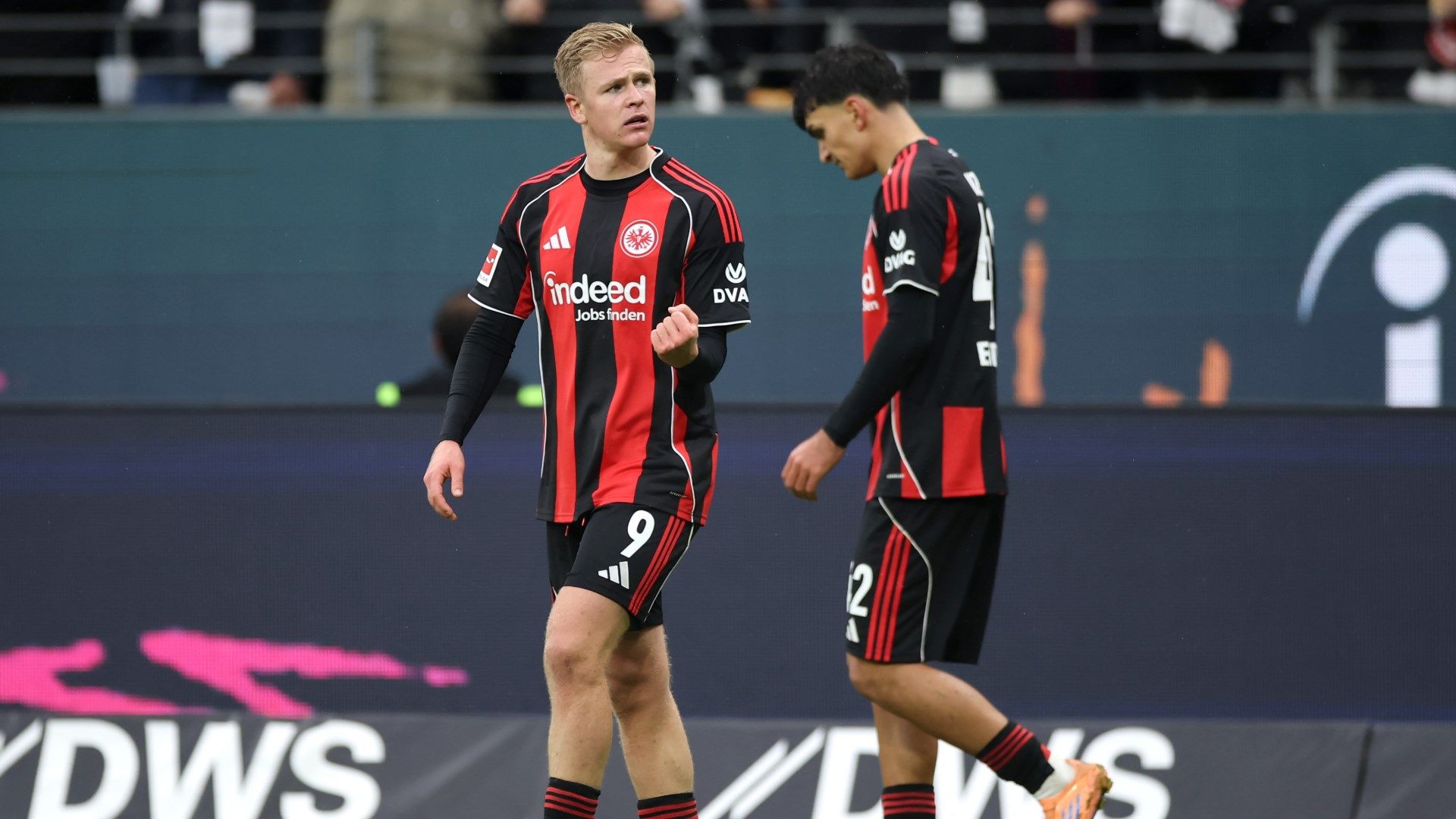 Jonathan Burkardt Eintracht Frankfurt 2025