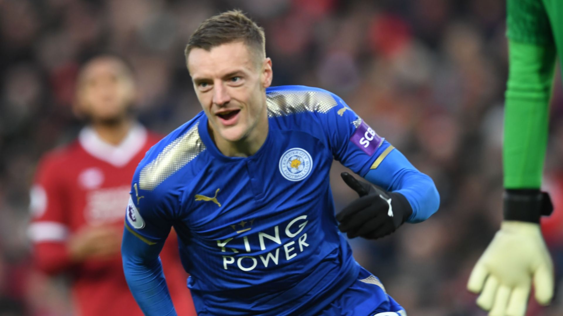 Jamie Vardy Leicester 2017