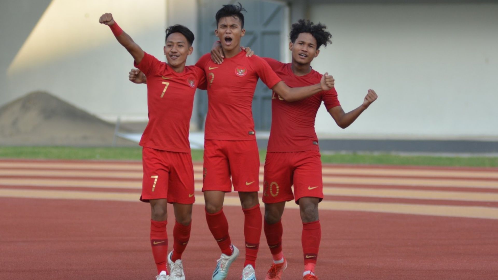 Beckham Putra, Sutan Zico, Bagus Kahfi - Timnas Indonesia U-19