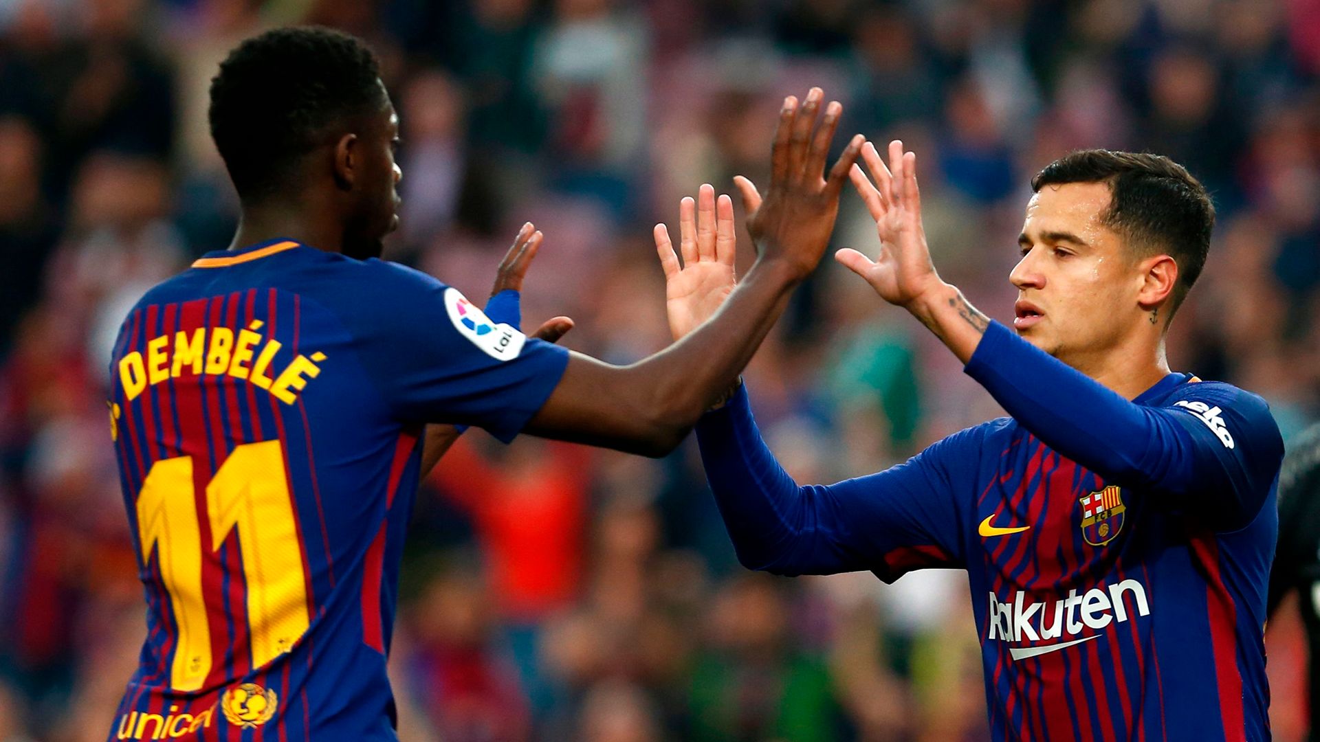 Dembele Coutinho Barcelona 2018-19