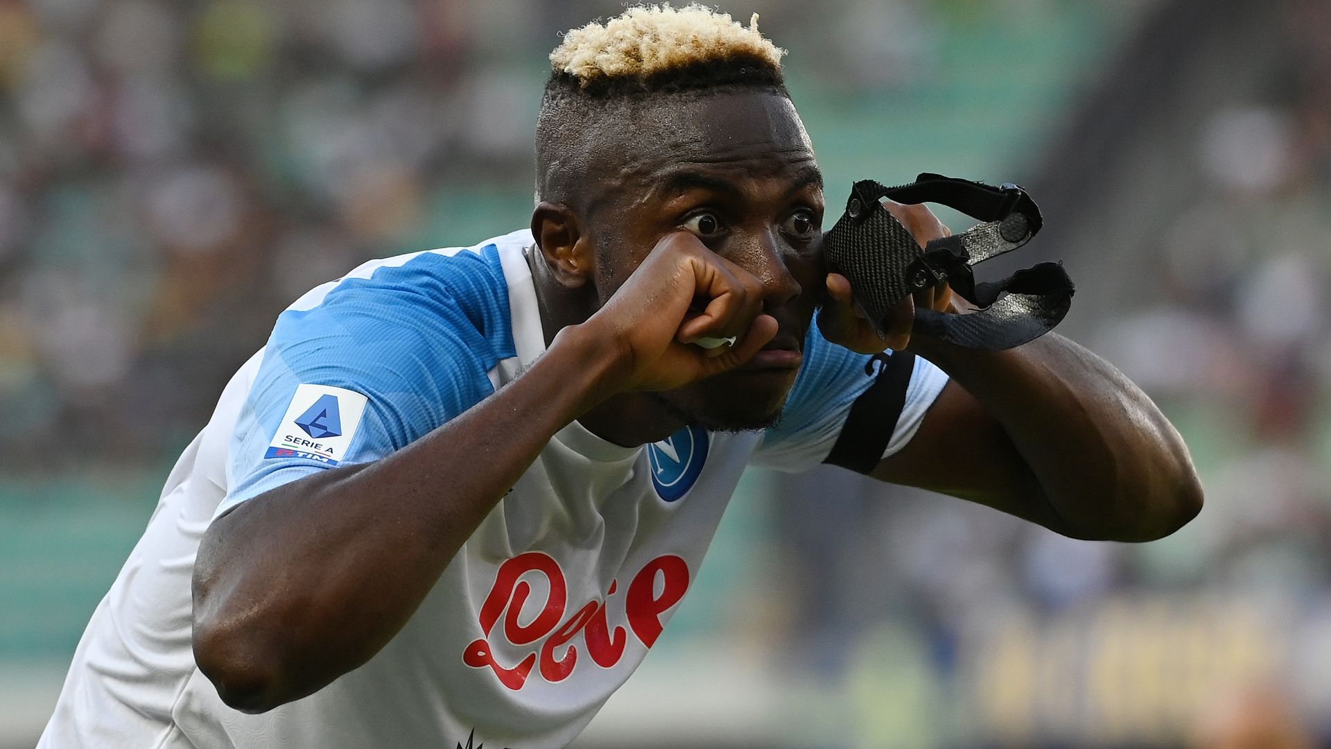 Osimhen Verona Napoli Serie A