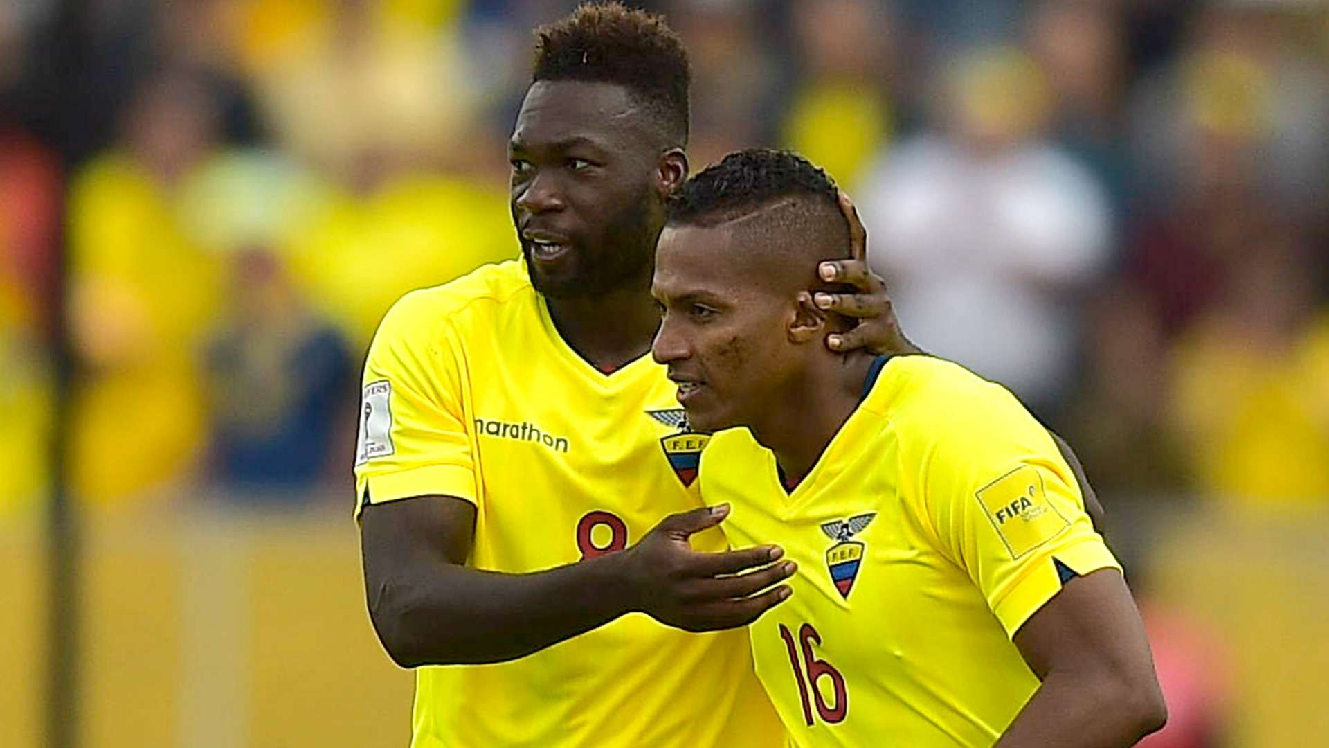 061016 Felipe Caicedo Antonio Valencia Ecuador Chile