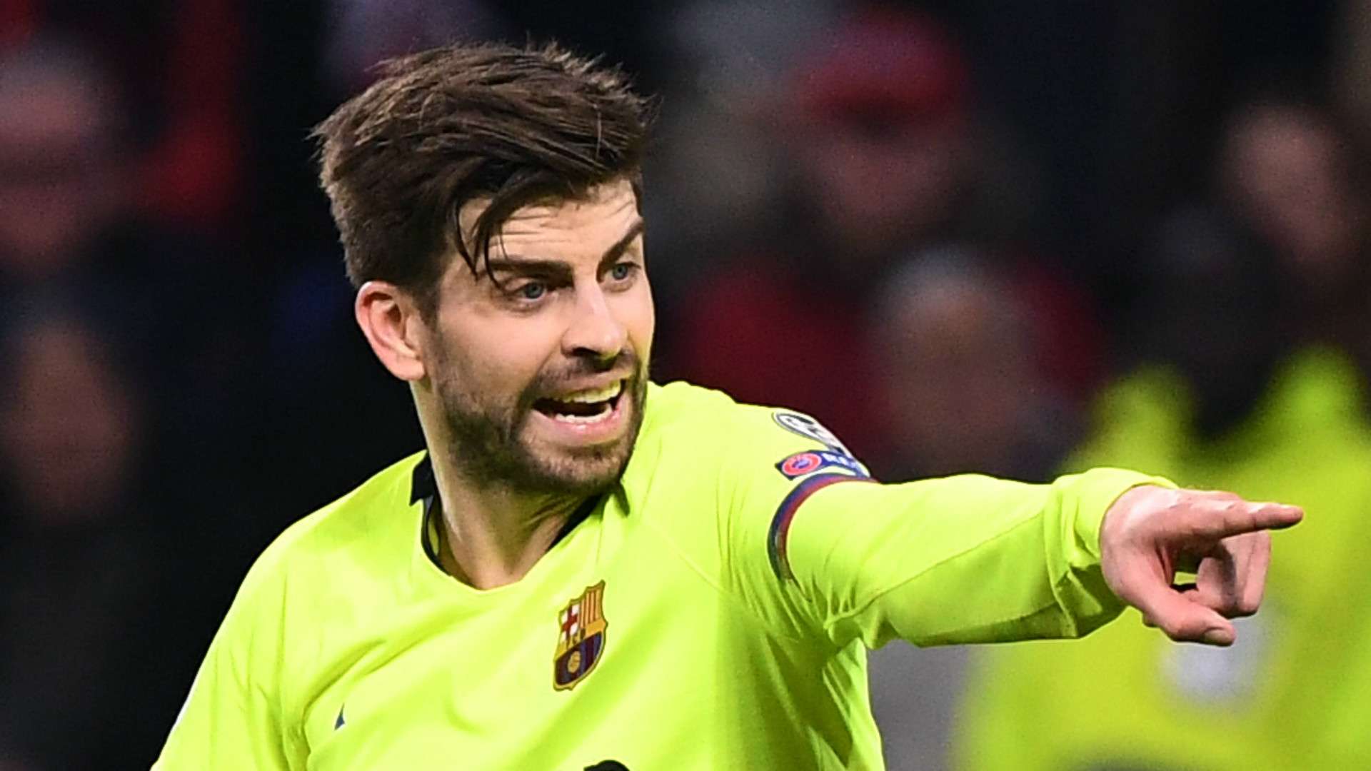 Gerard Pique Barcelona 2018-19