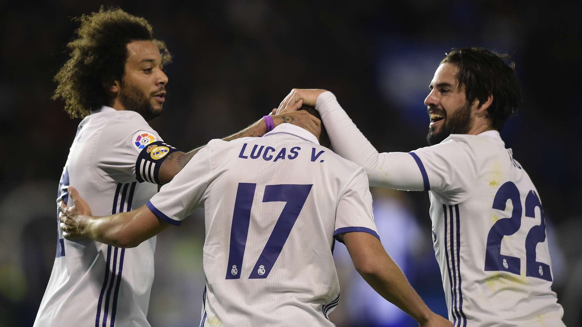 Marcelo Lucas Vazquez Isco Alarcon Deportivo Coruna Real Madrid LaLiga 26042017