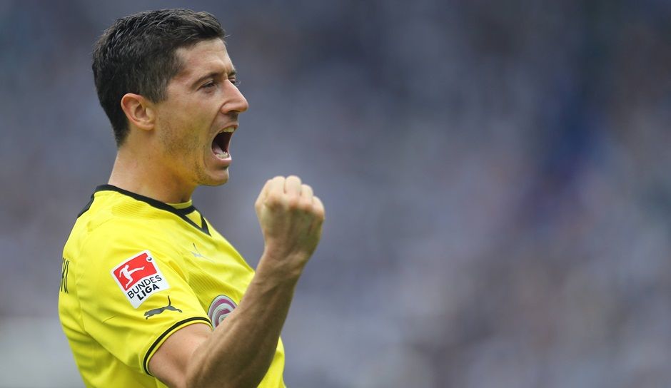 ONLY GERMANY Robert Lewandowski Borussia Dortmund 2014