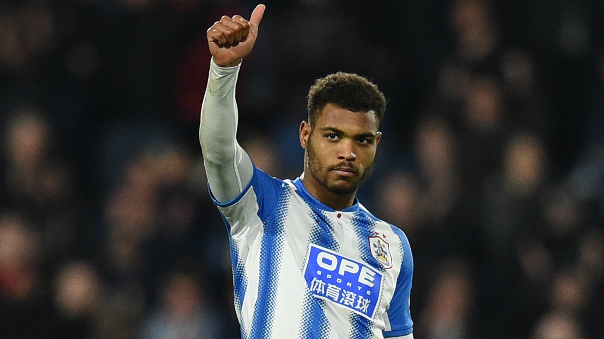 Steve Mounie, FA Cup Huddersfield Man United