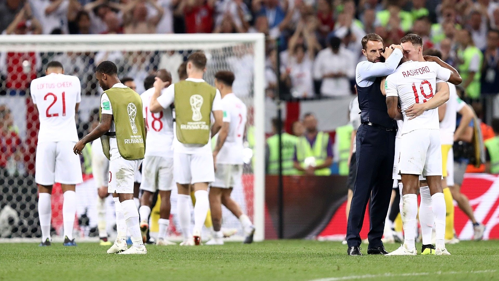 England vs Croatia 2018