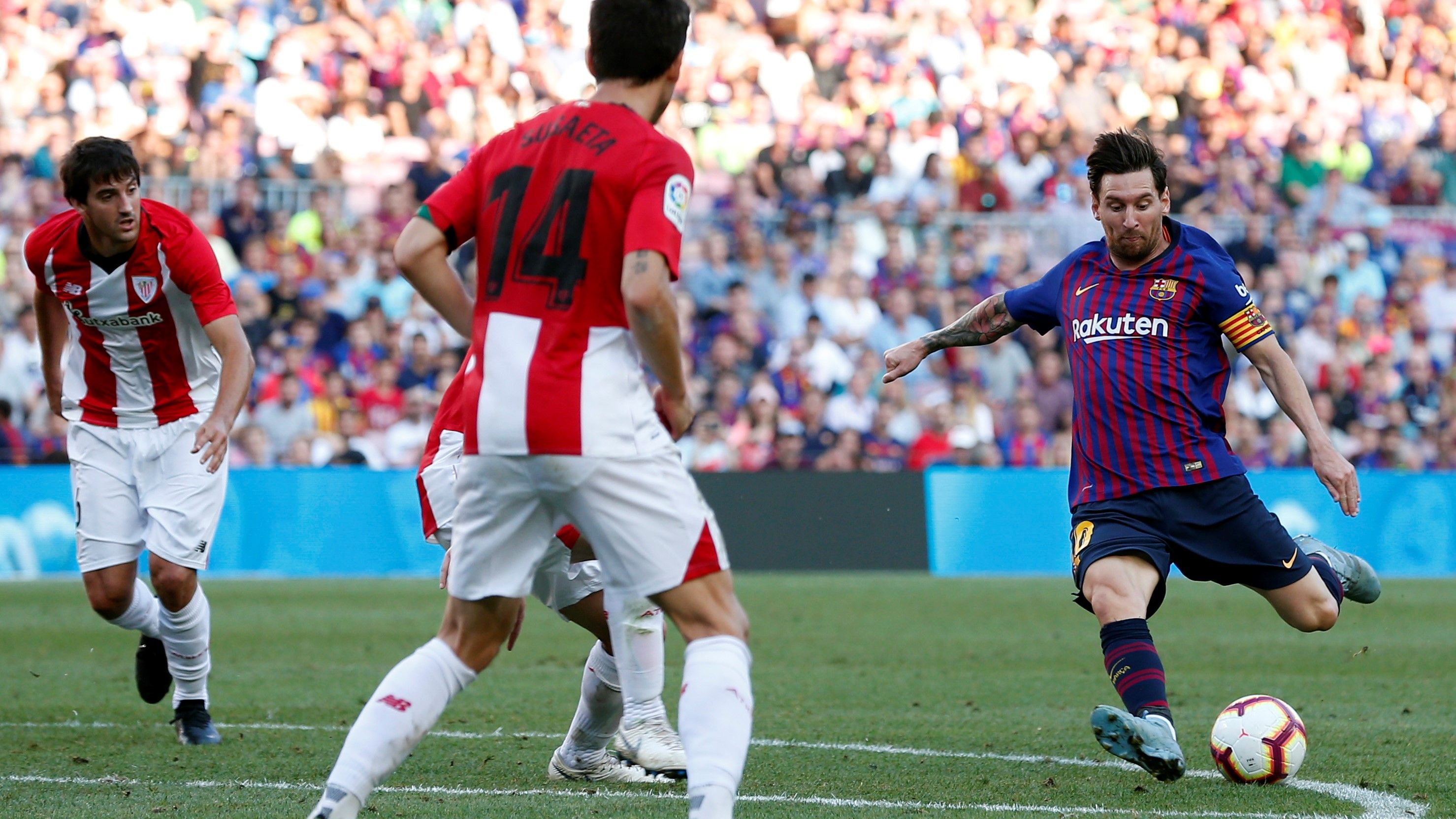 Lionel Messi Barcelona Athletic LaLiga 29092018