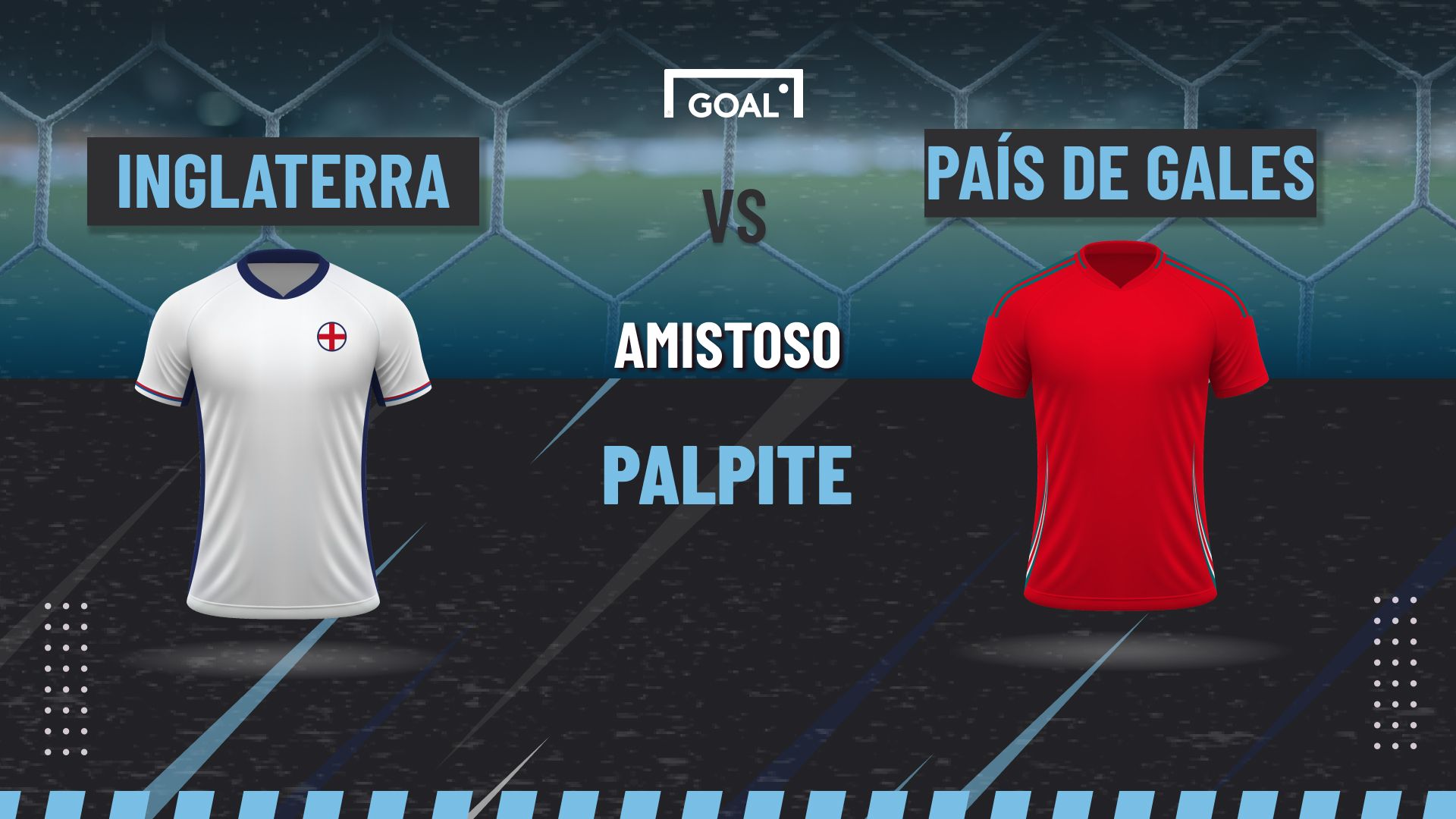 Palpite Inglaterra x País de Gales