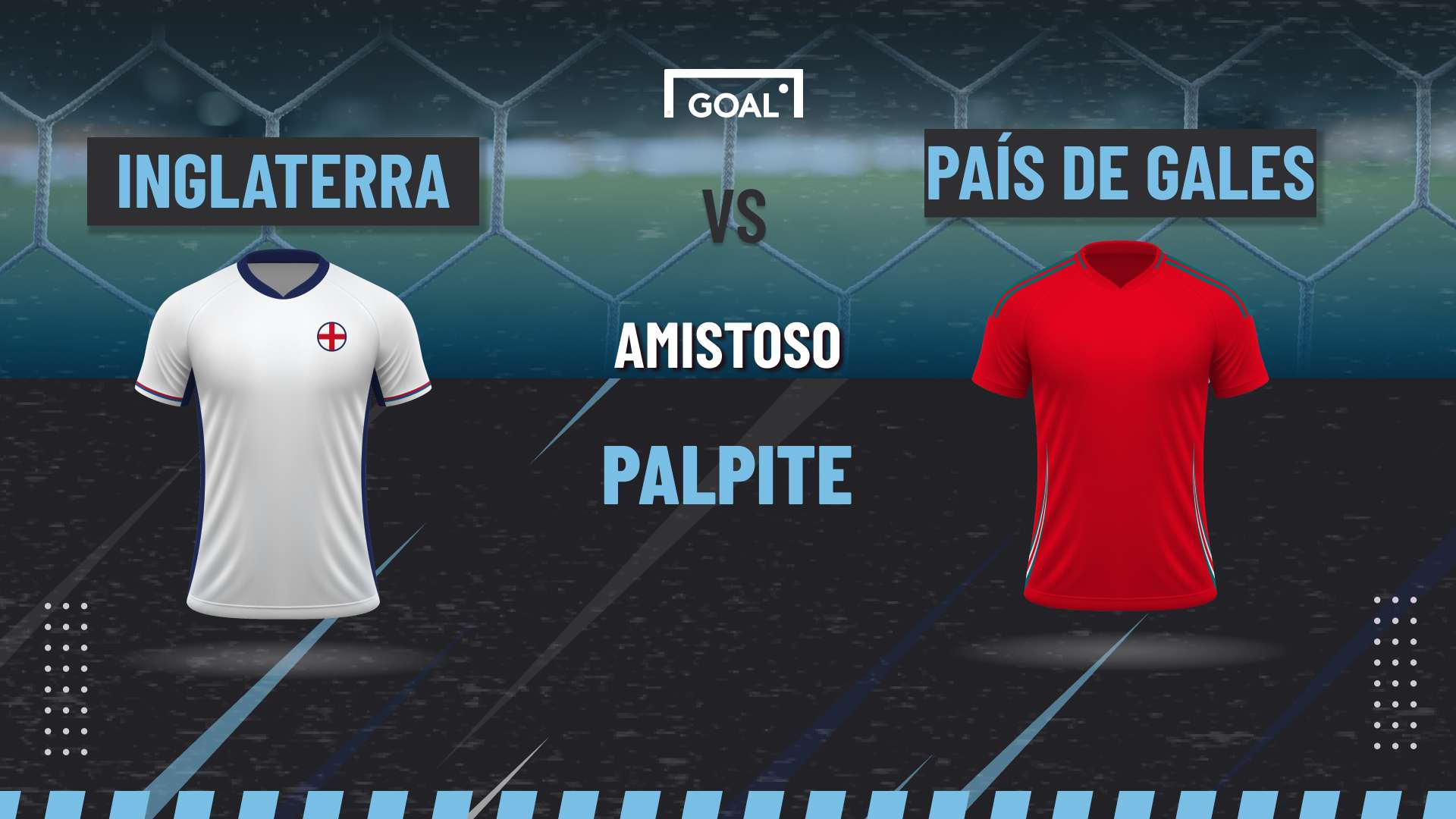 Palpite Inglaterra x País de Gales
