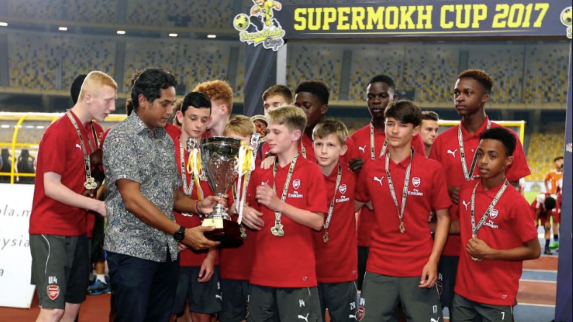 Arsenal U15s, SuperMokh Cup 2017