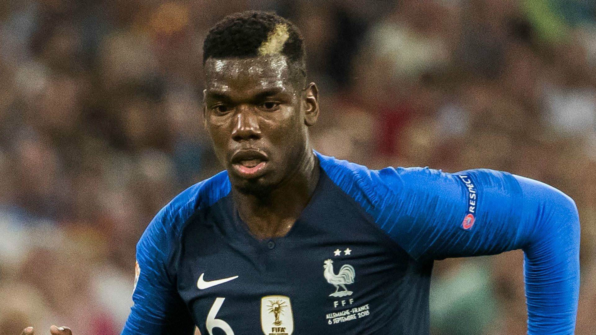 Paul Pogba France 2018