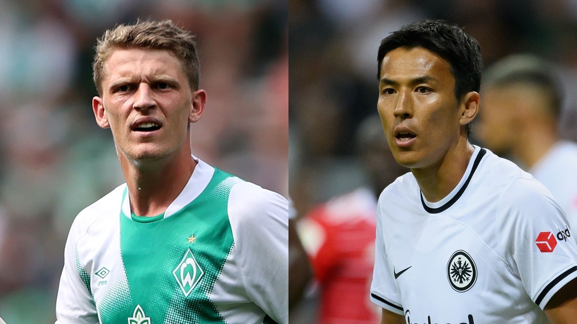 Jens Stage_Bremen vs Makoto Hasebe_Frankfurt