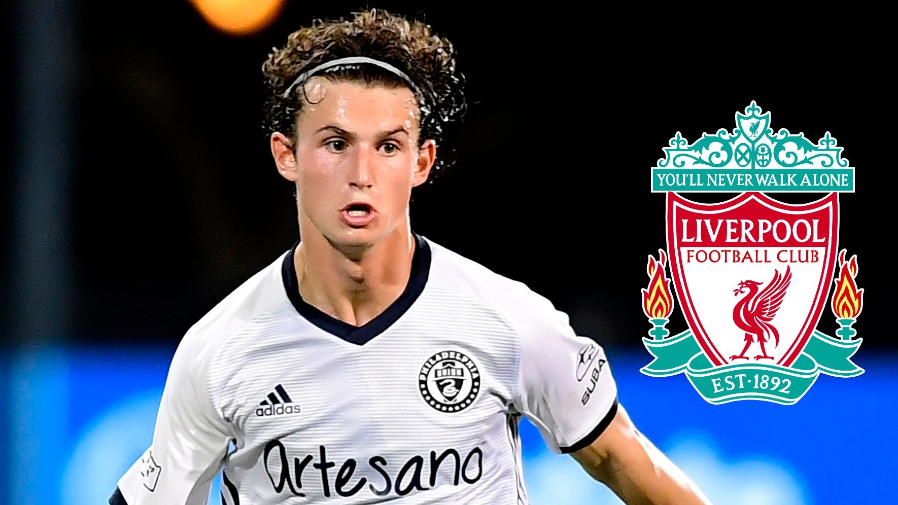 Brenden Aaronson Philadelphia Union 2020 Liverpool