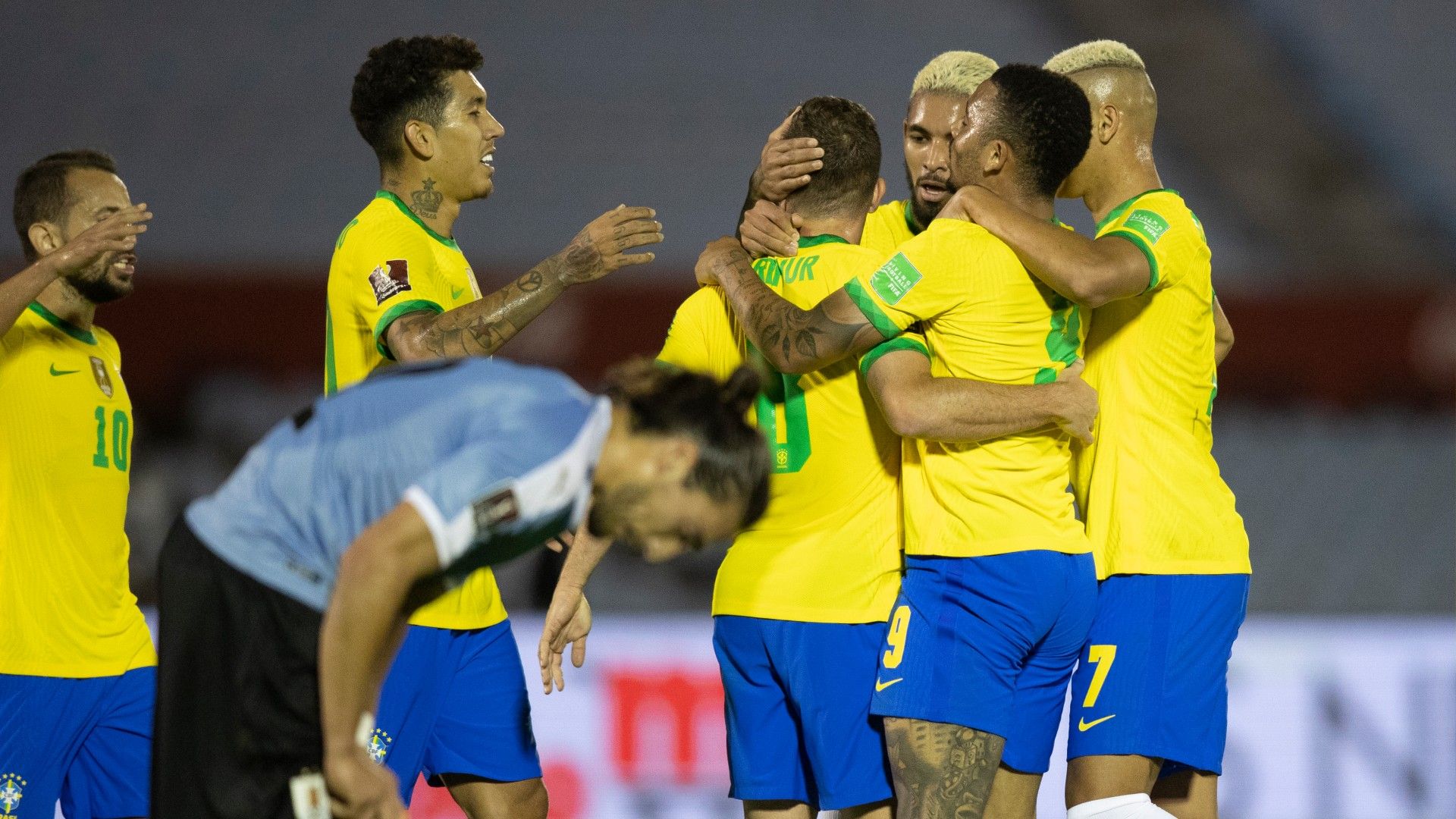 Brasil Uruguai Eliminatórias 17 11 2020