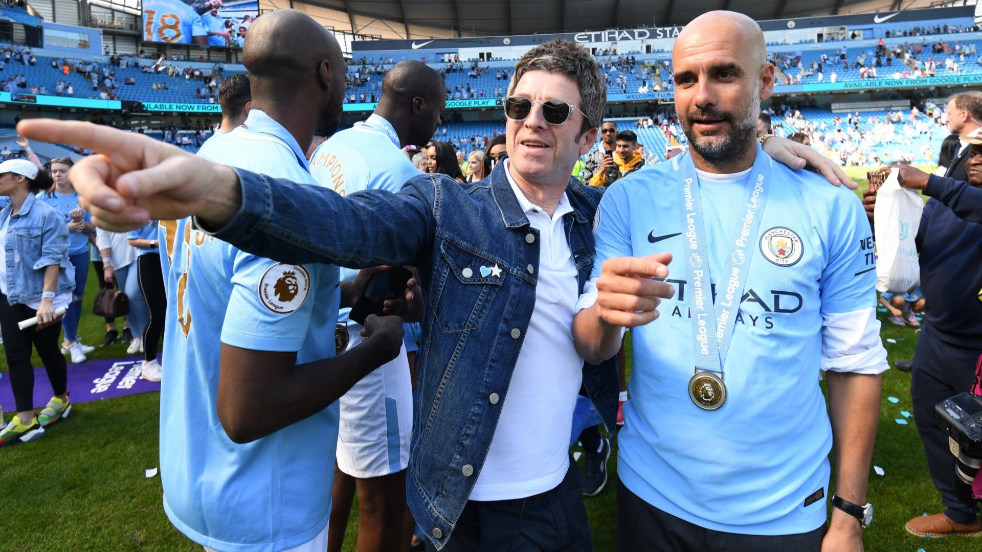 Noel Gallagher Pep Guardiola Manchester City 2018