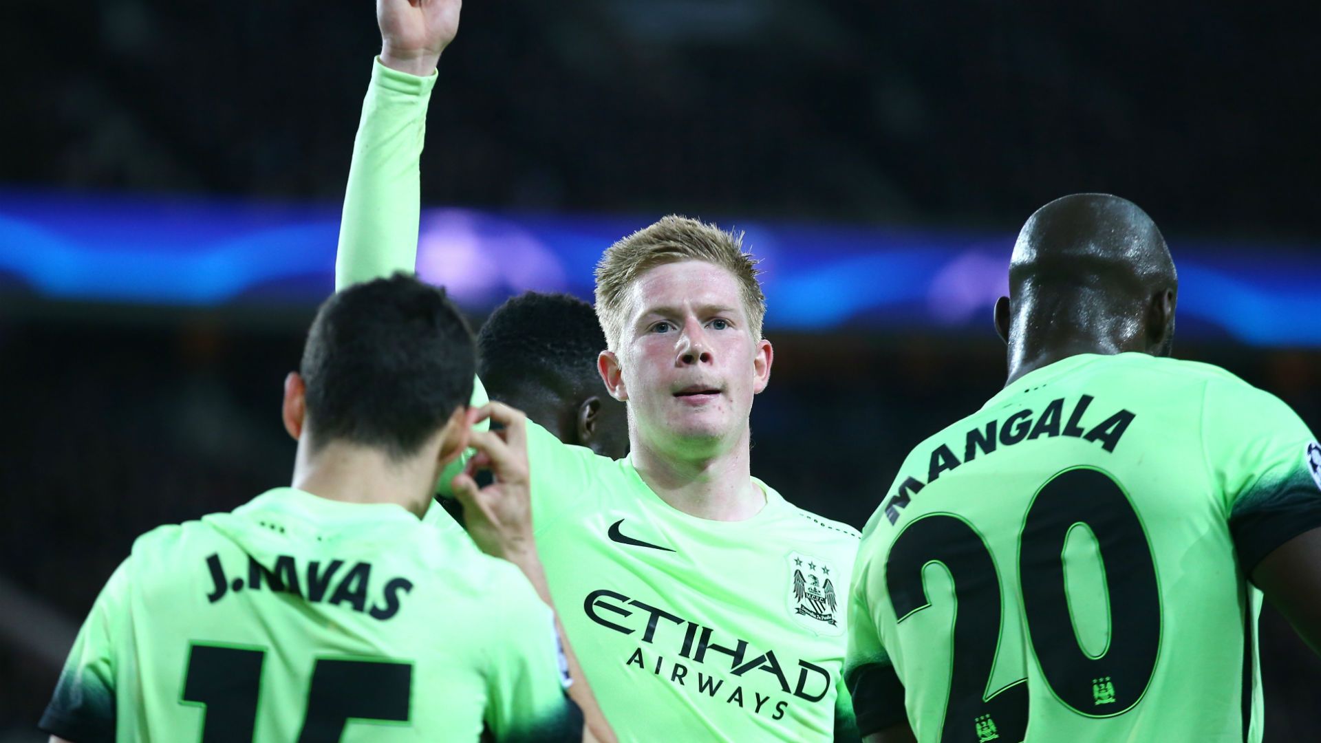 Kevin De Bruyne Paris SG Manchester City UEFA Champions League 06042016