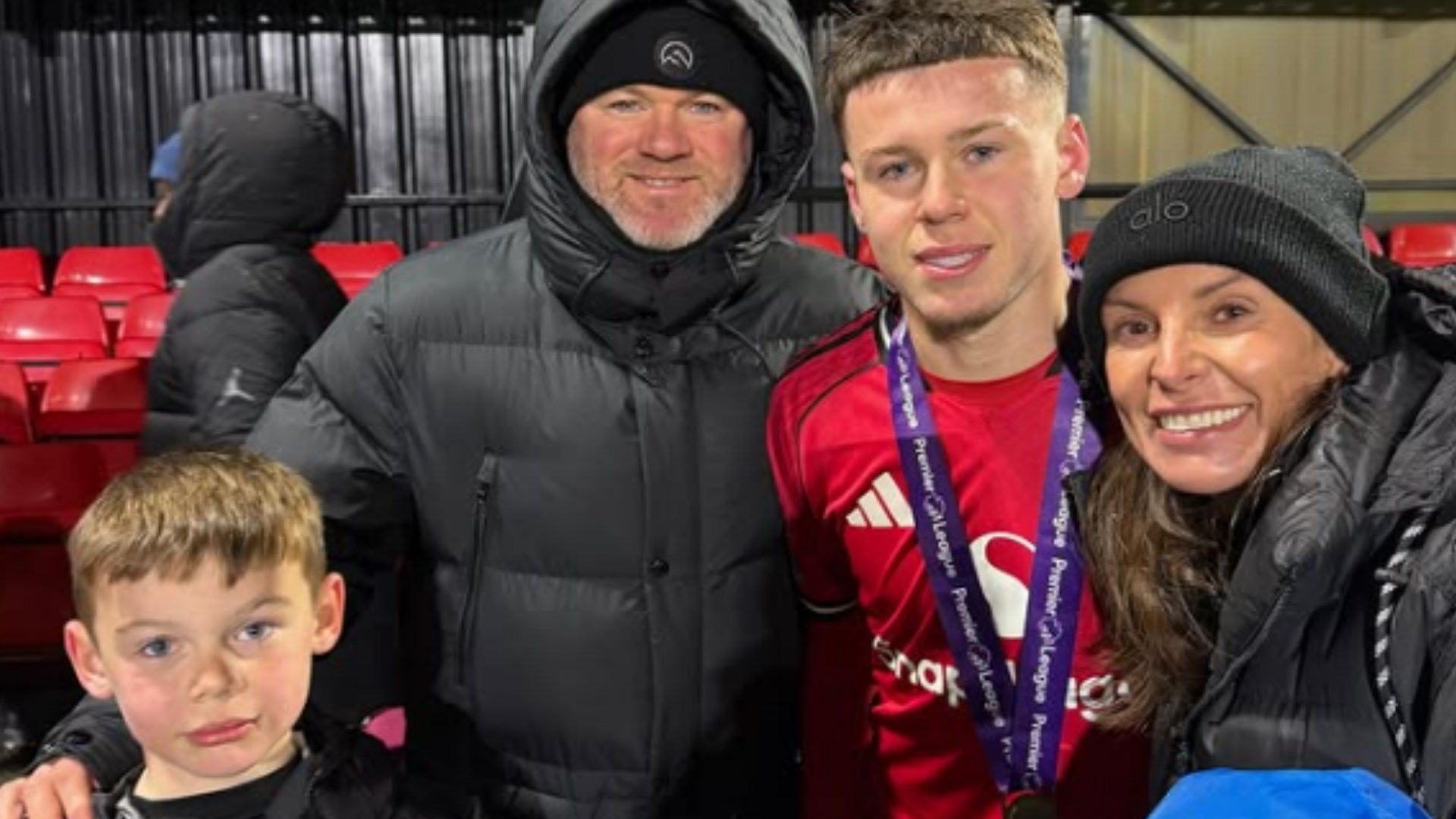Wayne - Coleen - Kai - Rooneys