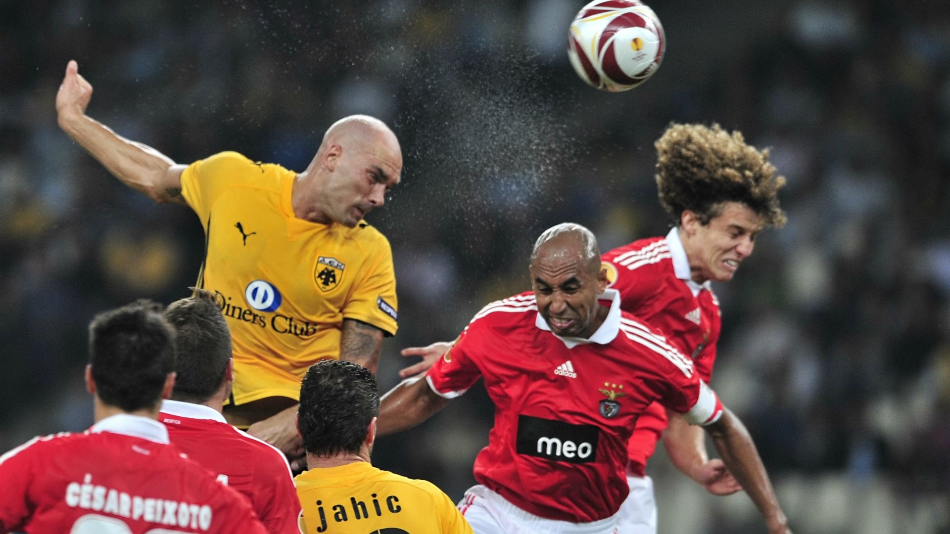Daniel Majstorovic AEK - Benfica Europa League 10012009