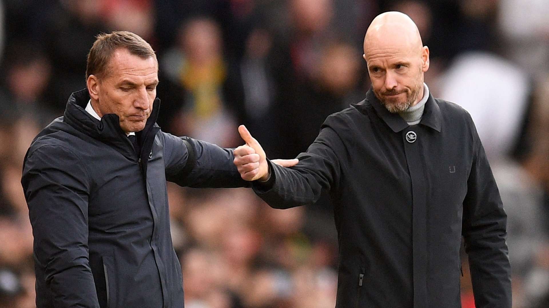 Brendan Rodgers Erik ten Hag 2022-23