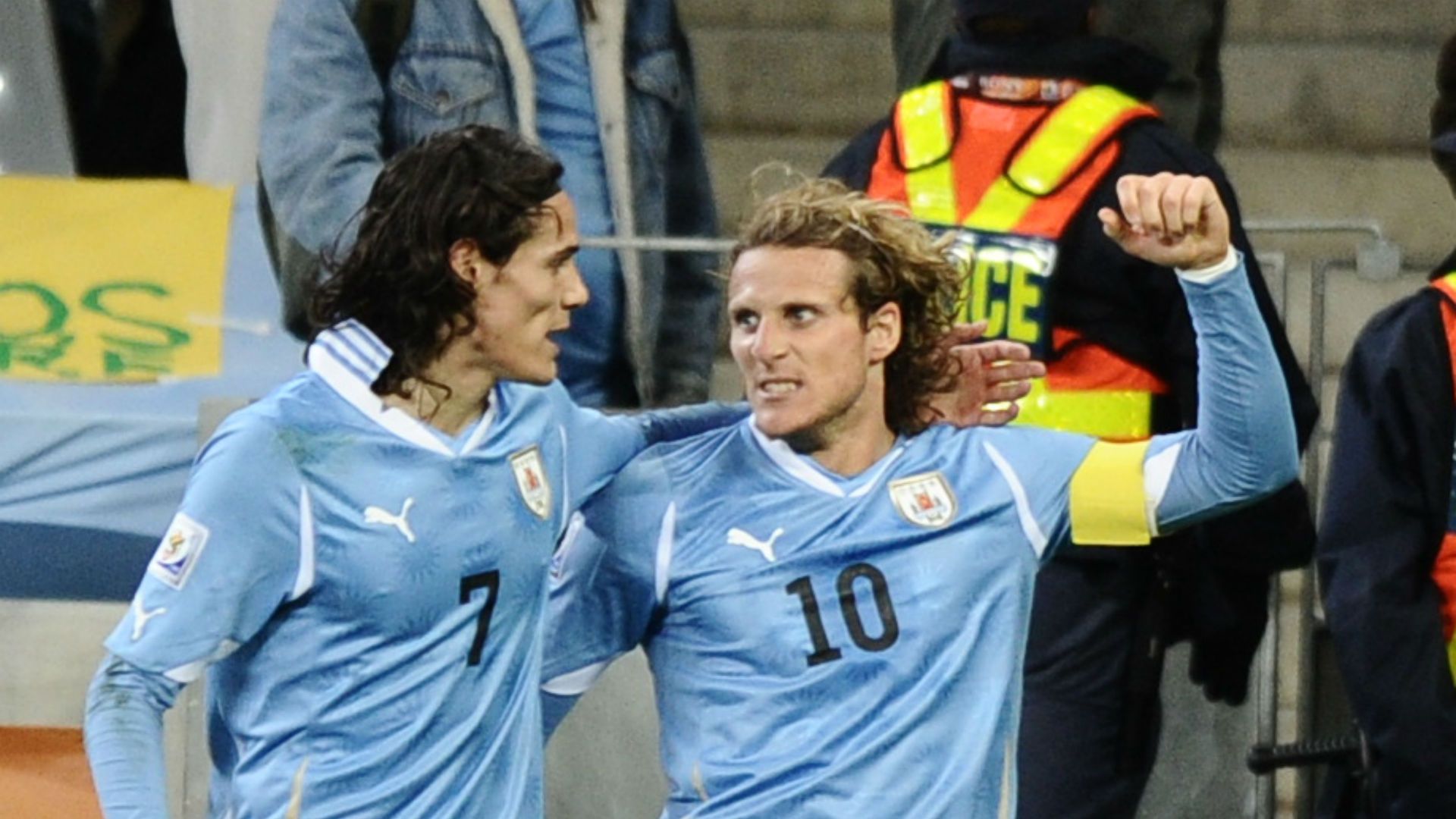 Diego Forlán & Edinson Cavai Uruguay