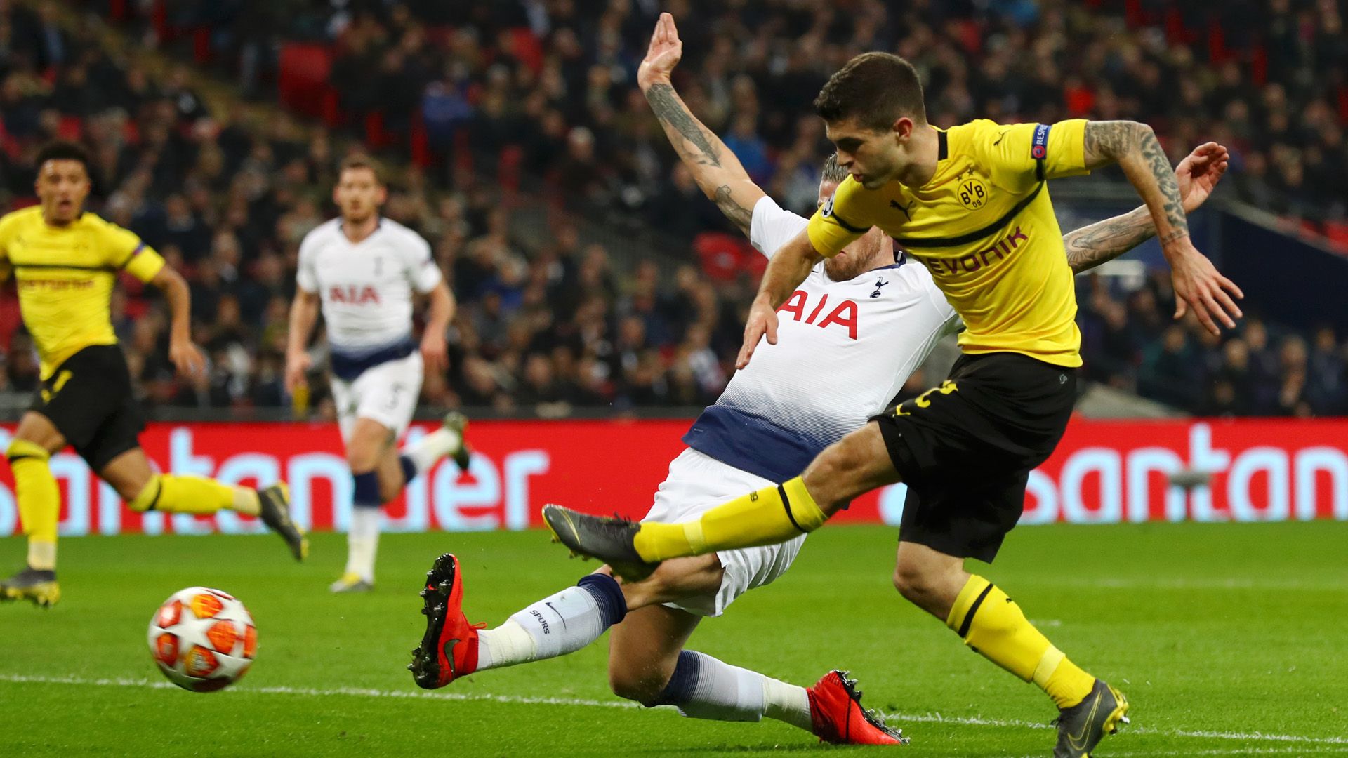 Christian Pulisic BVB Spurs 13022019