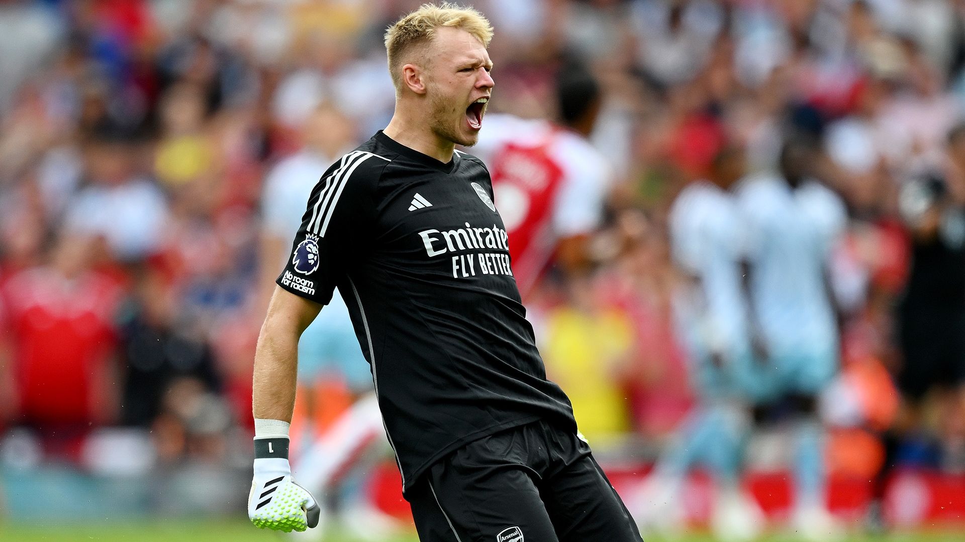 Aaron Ramsdale Arsenal Nottingham Forest 2023-24 Premier League