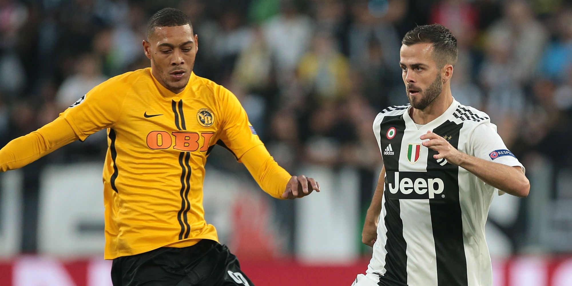 Pjanic Hoarau Juventus Young Boys Champions League