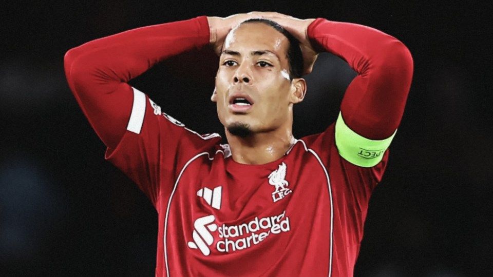 Virgil van Dijk Liverpool 1:1
