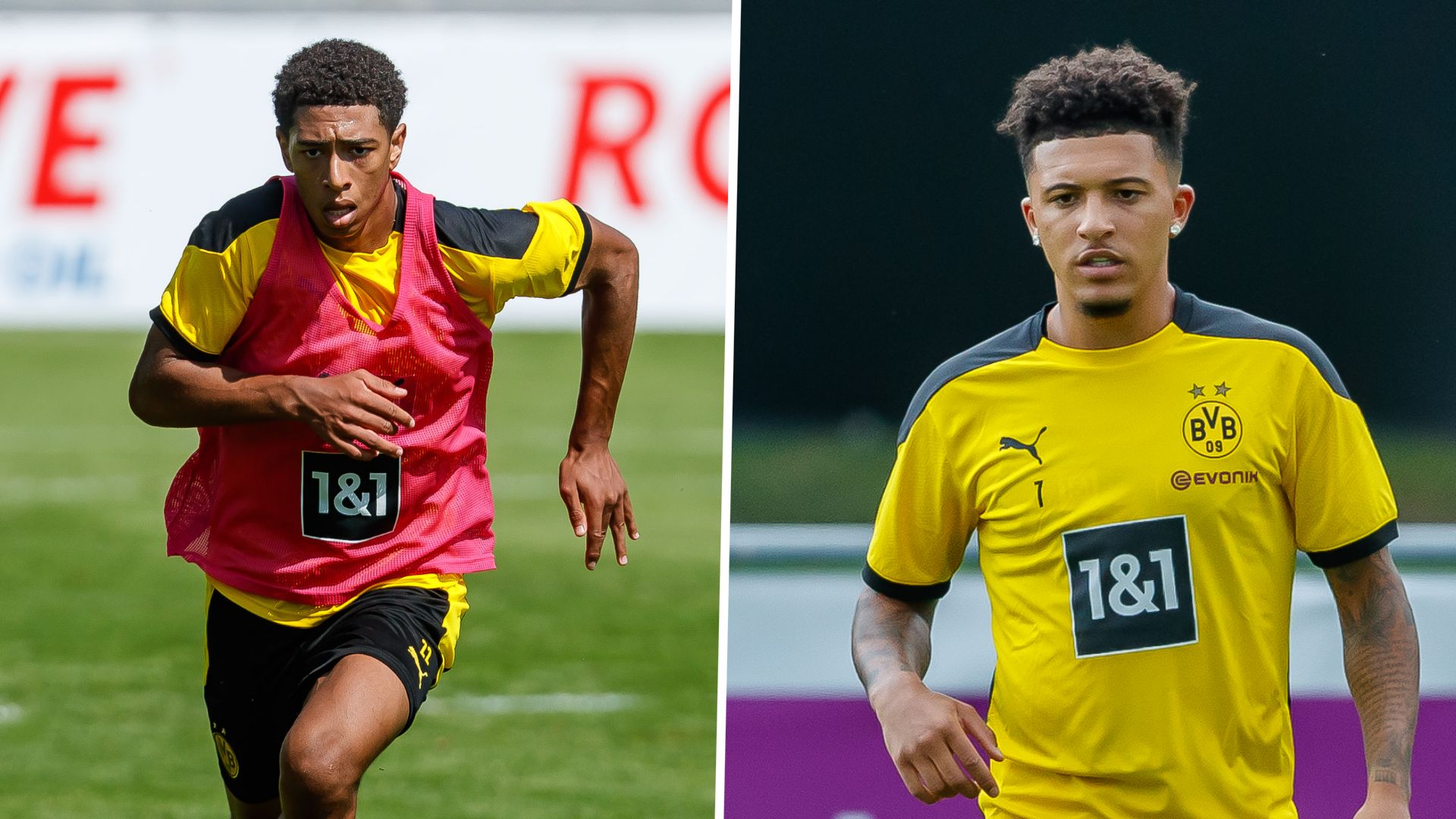 Jude Bellingham Jadon Sancho Borussia Dortmund