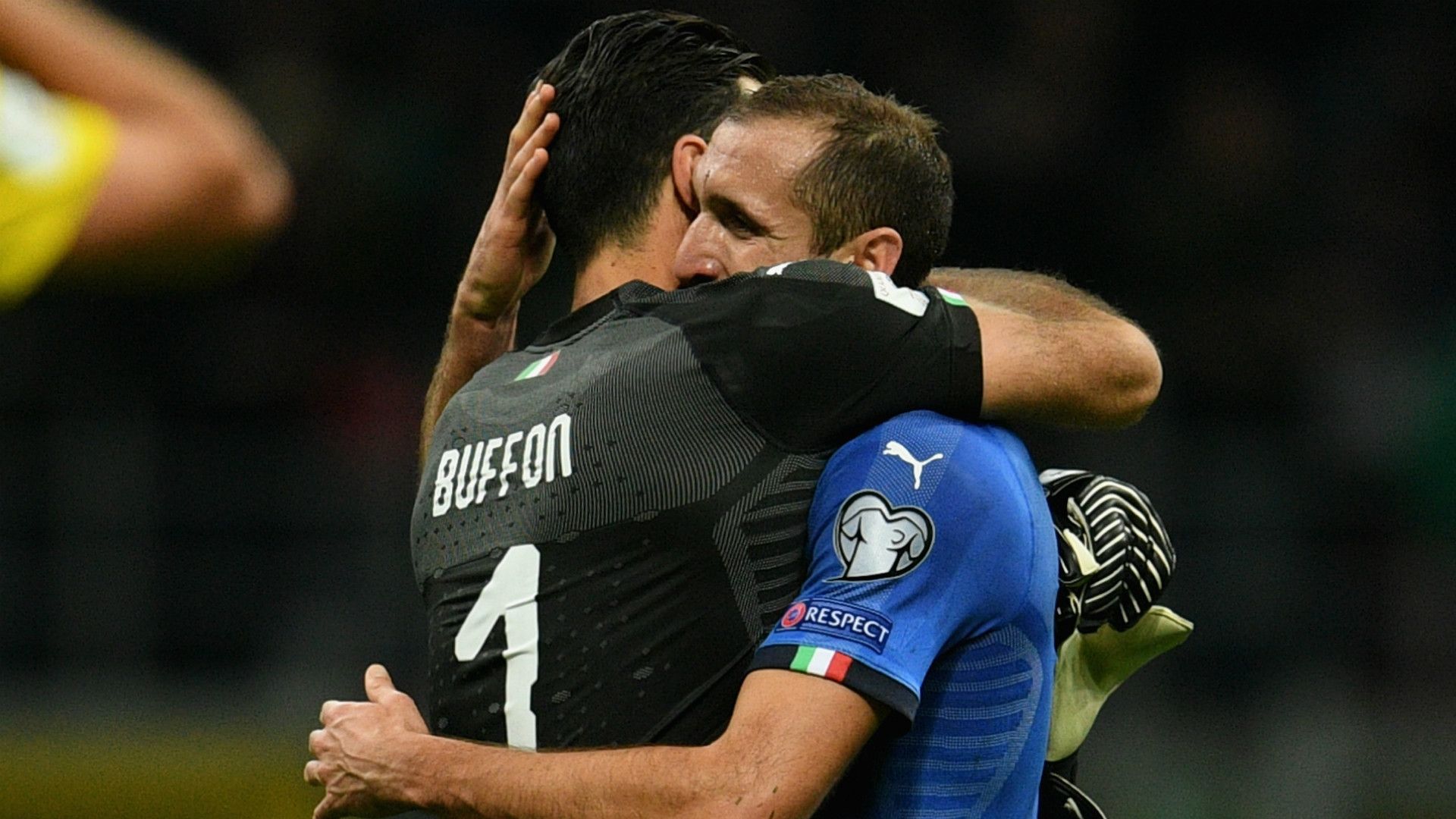 Buffon Chiellini Italy