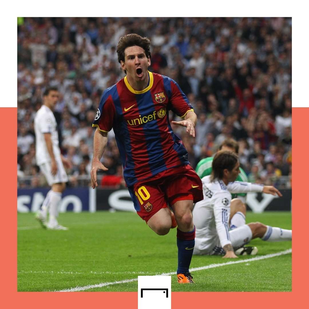 Lionel Messi Barcelona Real Madrid 2011 Champions League GFX
