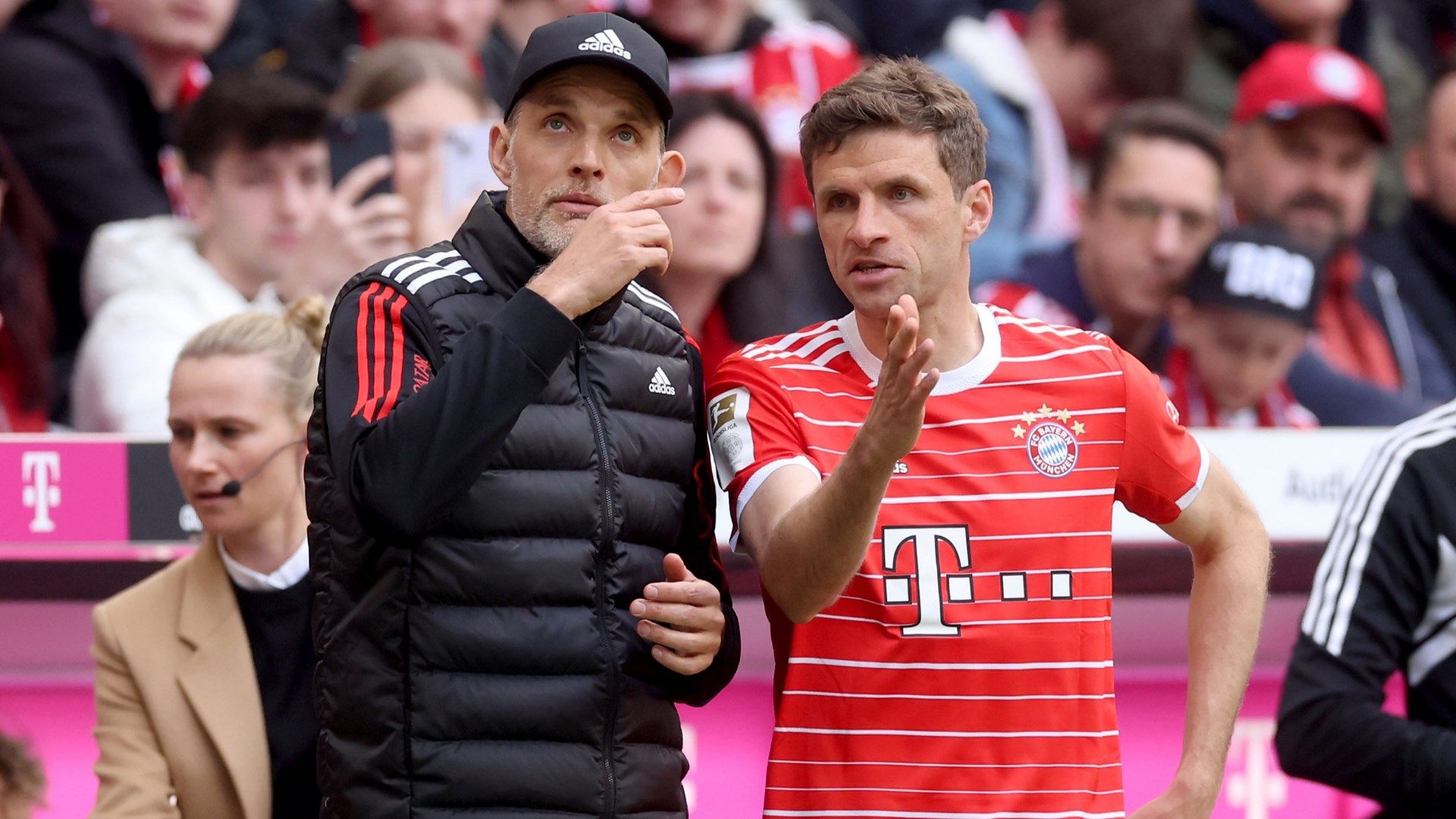 Thomas Tuchel Thomas Muller FC Bayern 2023