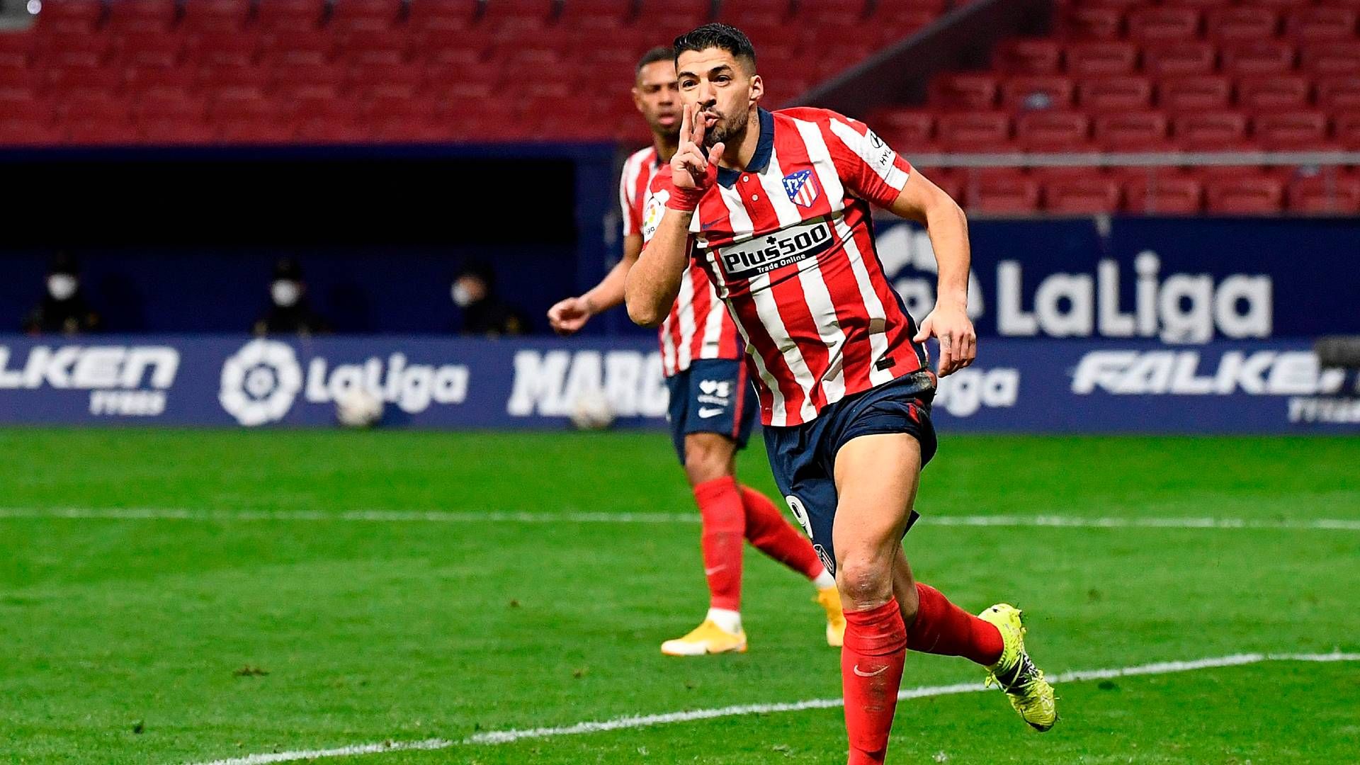 Luis Suarez Atletico Madrid La Liga Geste Jubel