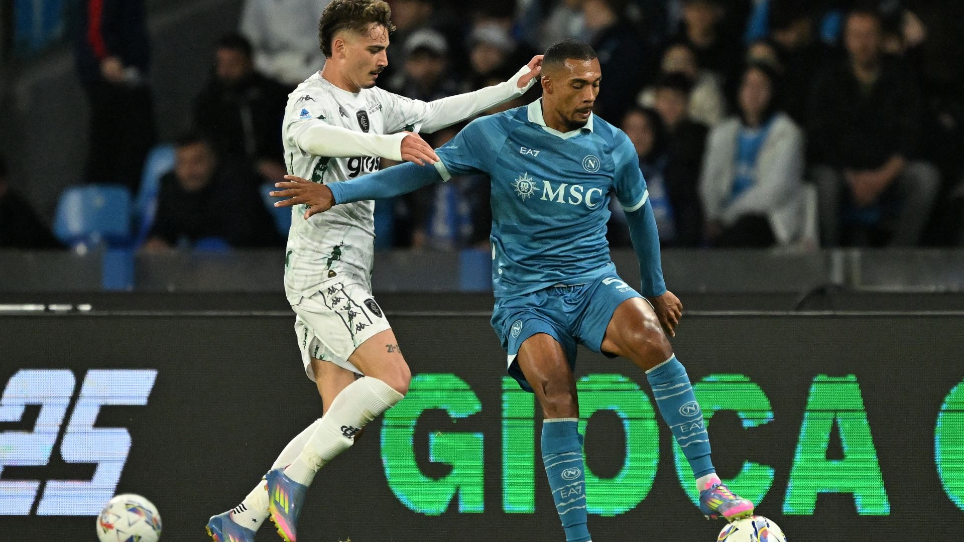 Juan Jesus Napoli Empolo 14 aprile 2025