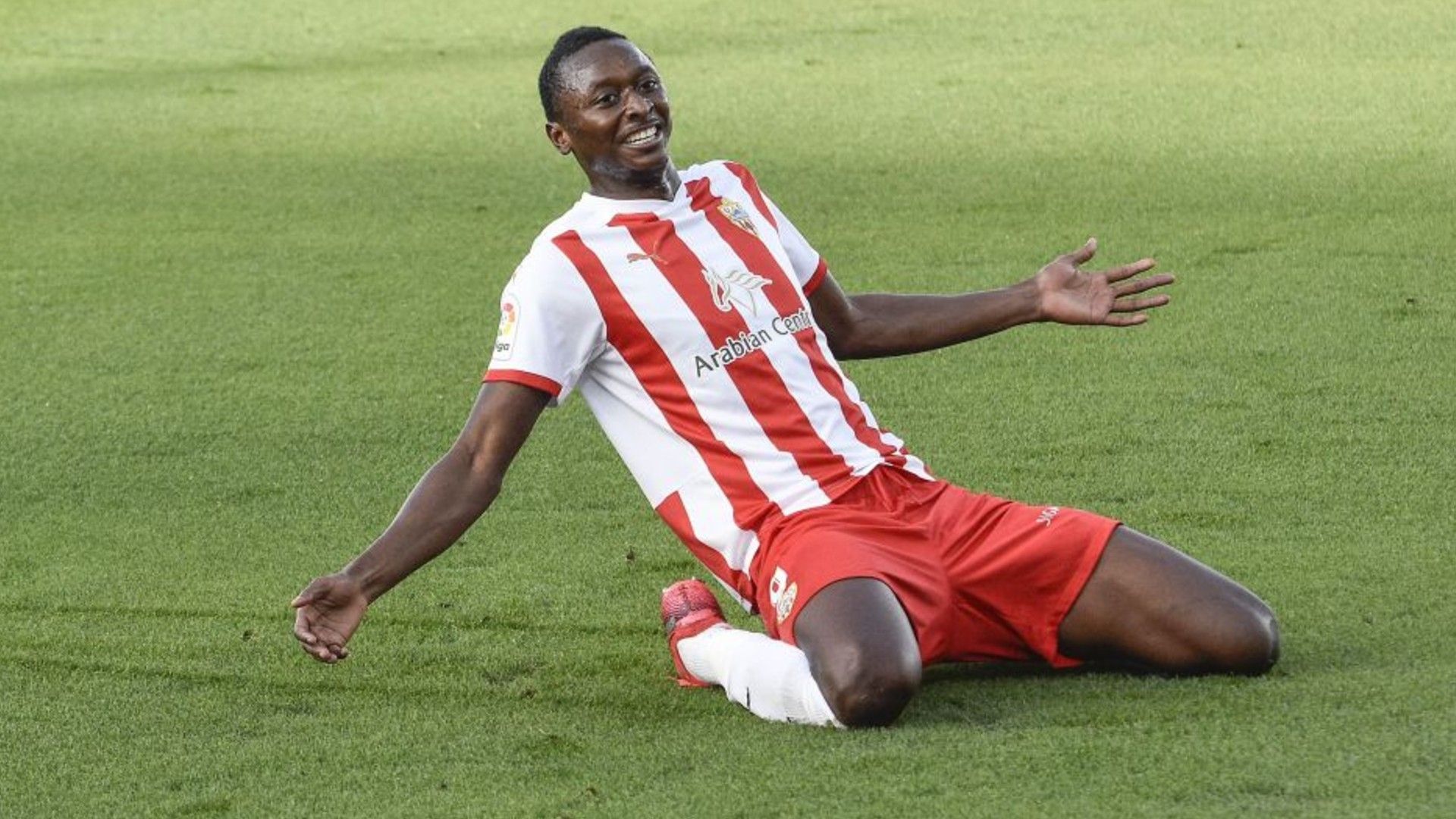Almeria and Nigeria striker Umar Sadiq.