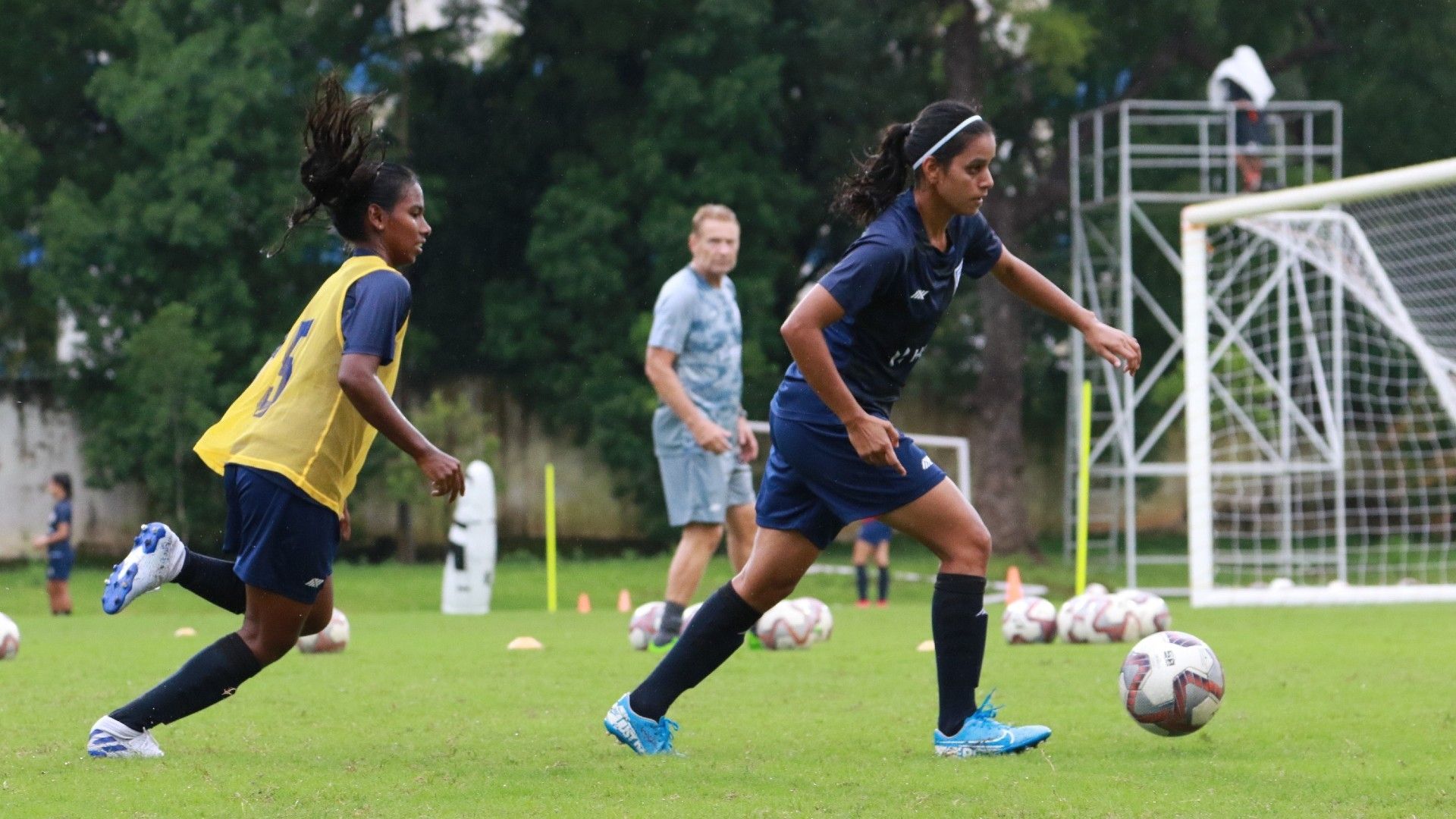 Indian women's national team training