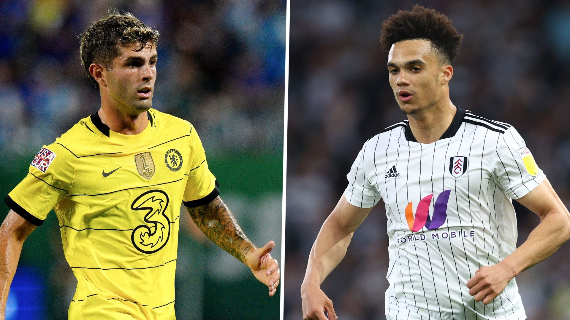 Christian Pulisic Antonee Robinson Chelsea Fulham GFX