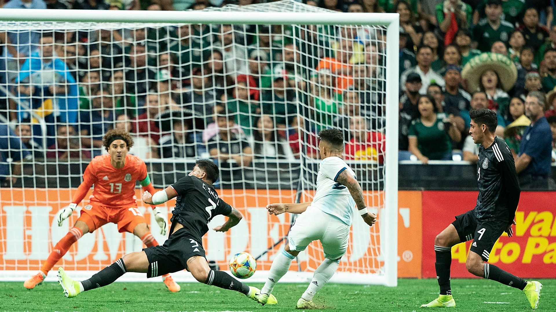 Lautaro Martinez Mexico Argentina amistoso 10092019