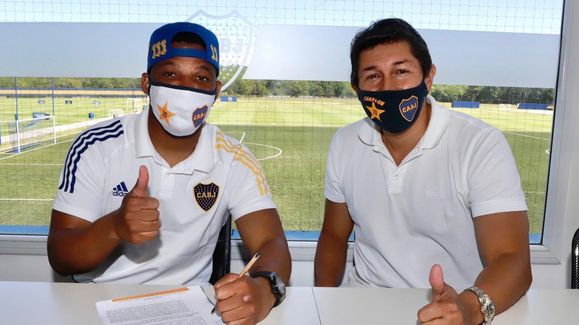 Frank Fabra Jorge Bermudez Boca Contrato 20022021