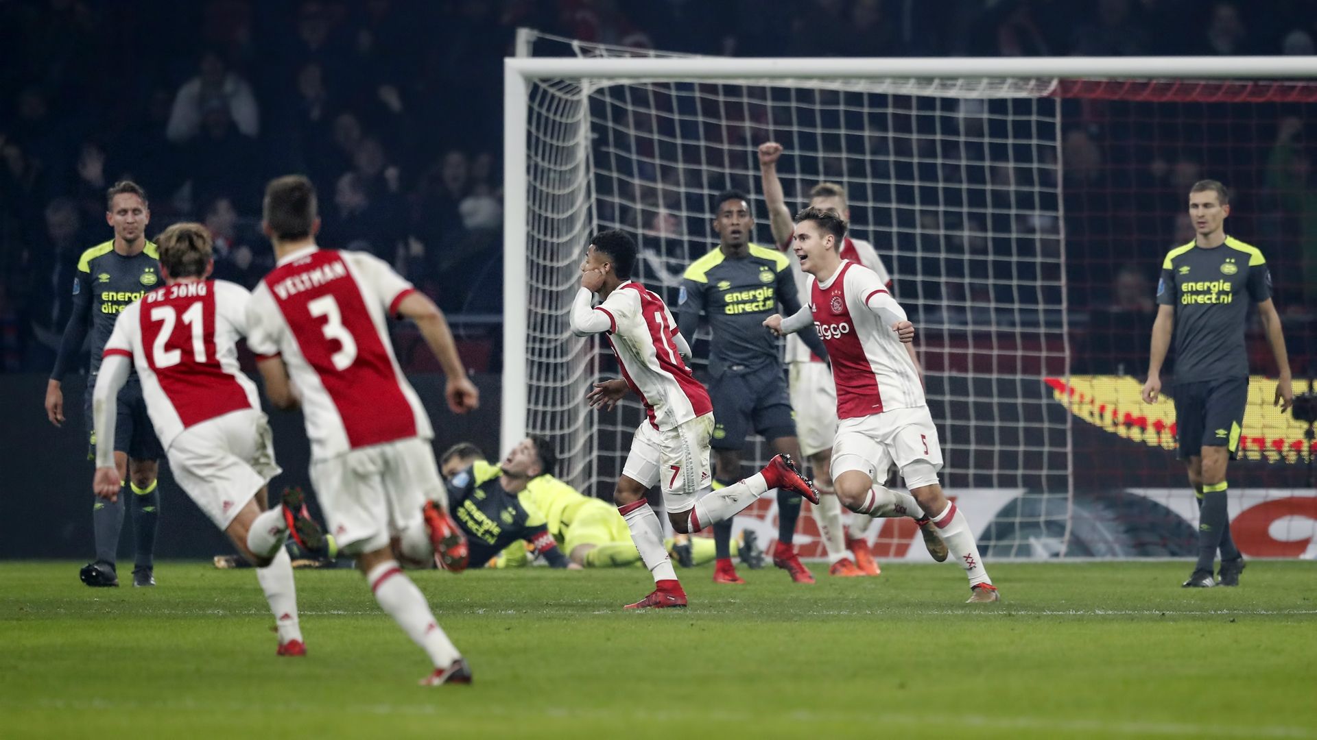 Ajax - PSV, Eredivisie 12102017