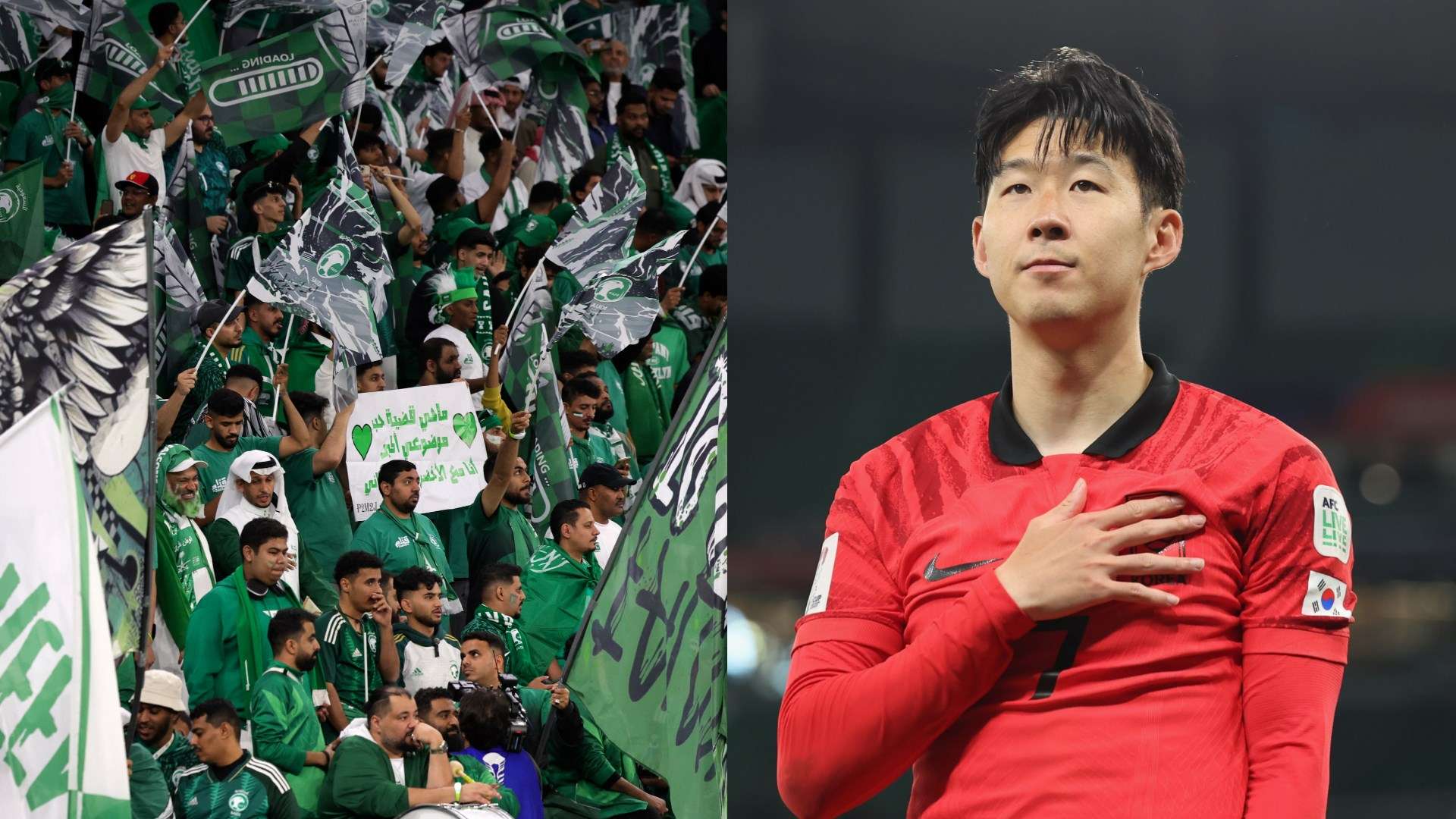 Son Heung-min South Korea Saudi Fans Asian Cup 2023