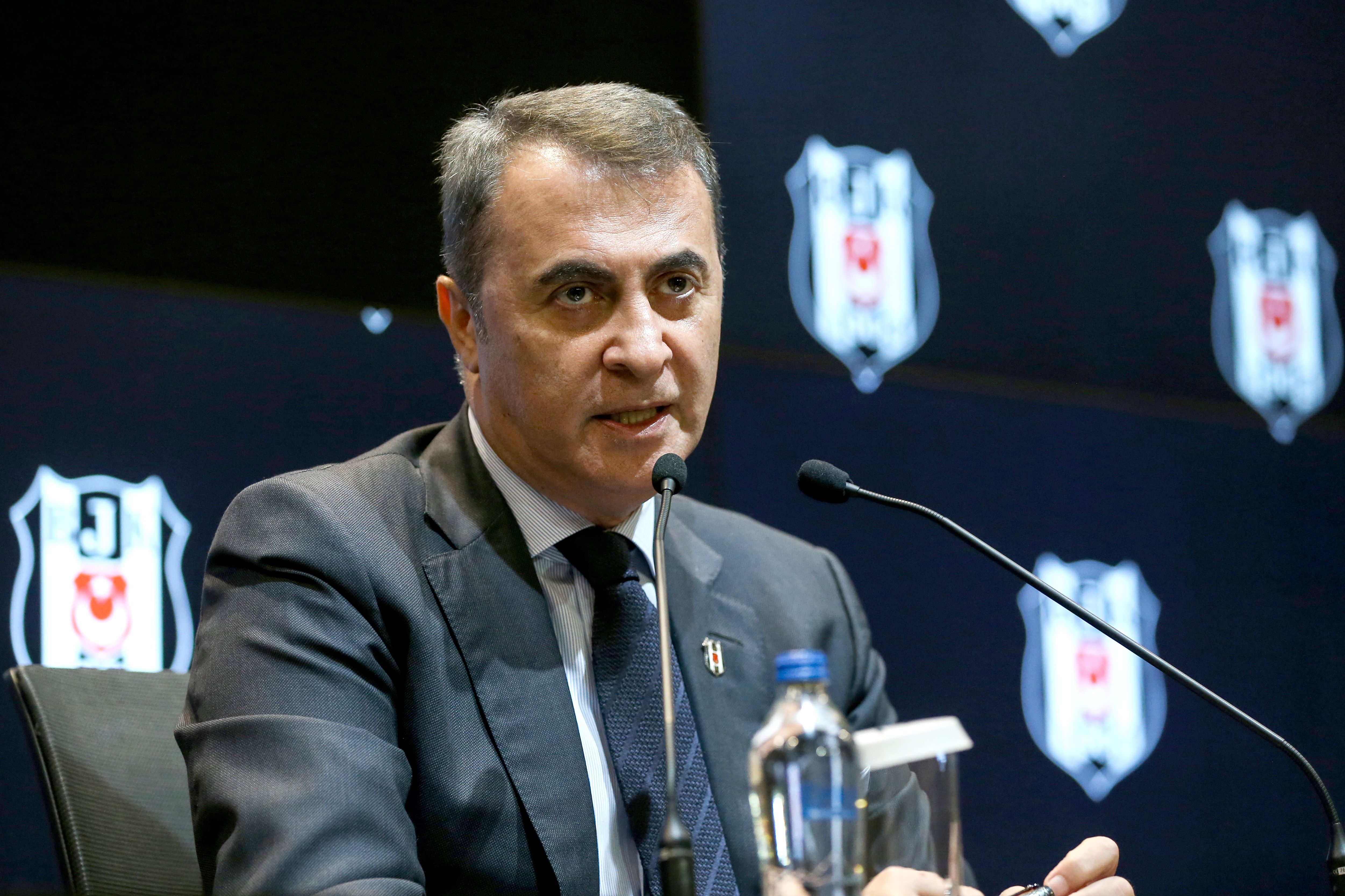 Besiktas chairman Fikret Orman press conference 10152019