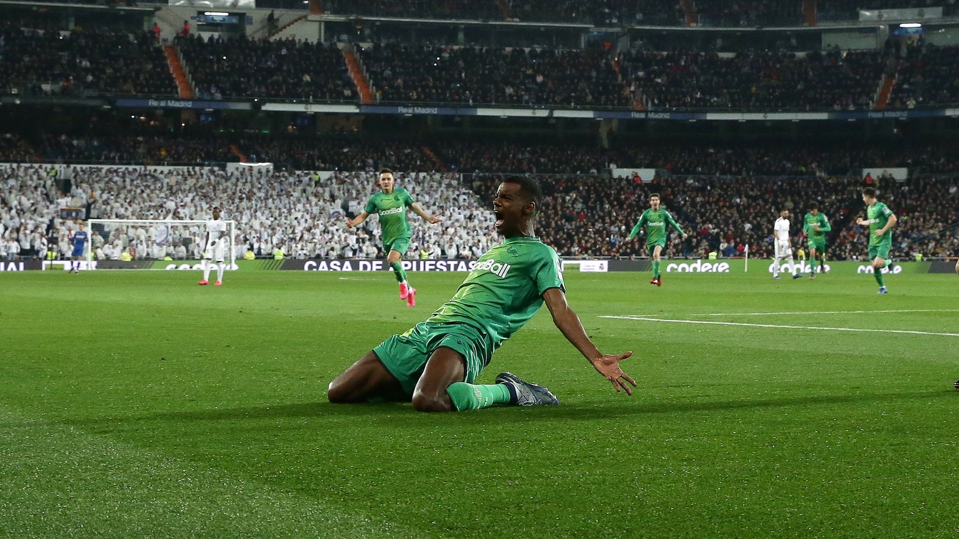 Alexander Isak Real Madrid Real Sociedad Copa del Rey 2020